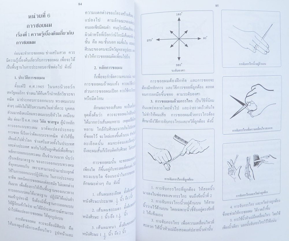 วิทยาการเสริมสวย-ตัดผมชาย