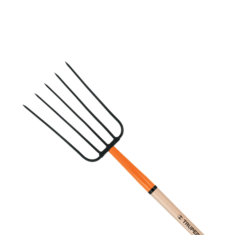 TRUPER 11006 ส้อมเหล็ก 5 ซี่ ด้าม 50"