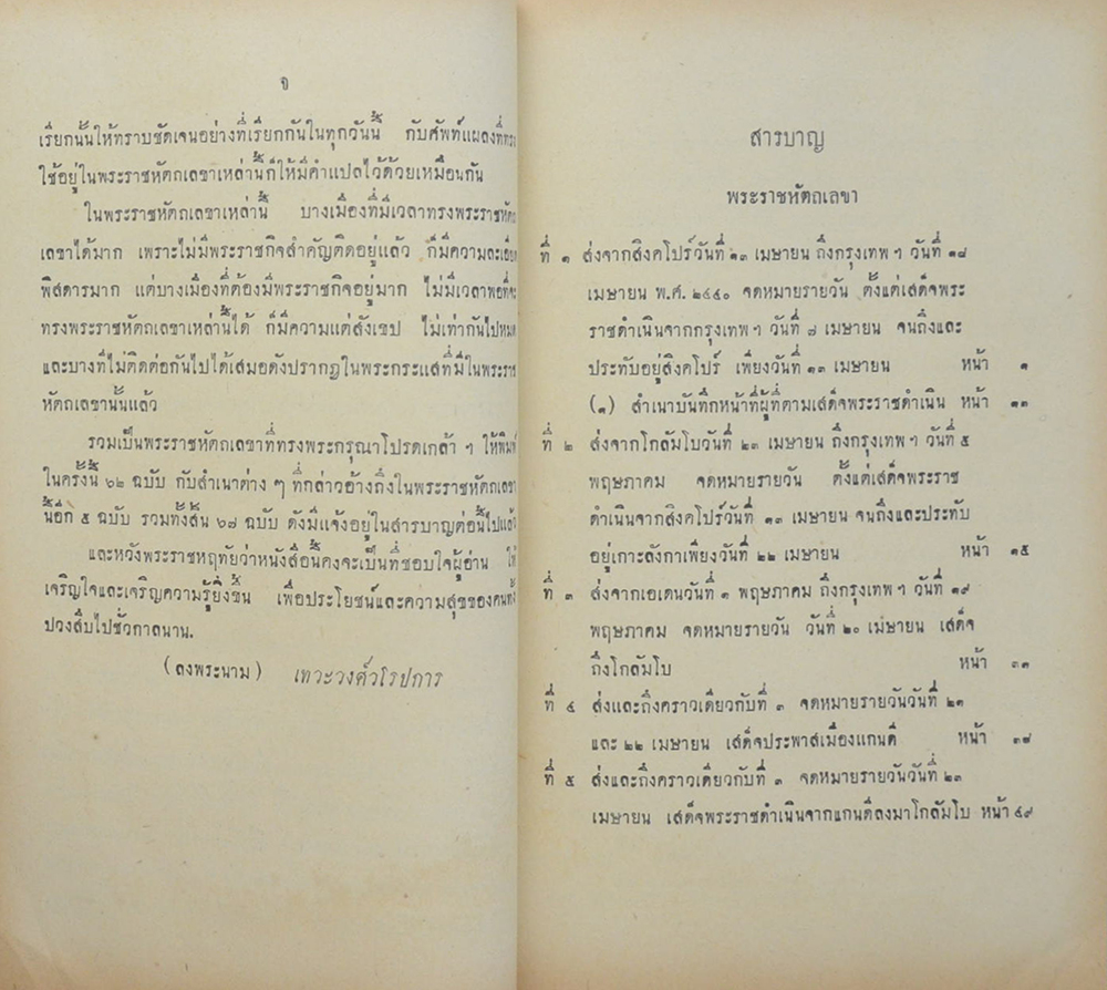 พระราชหัตถเลขาส่วนพระองค์ ภาค 1