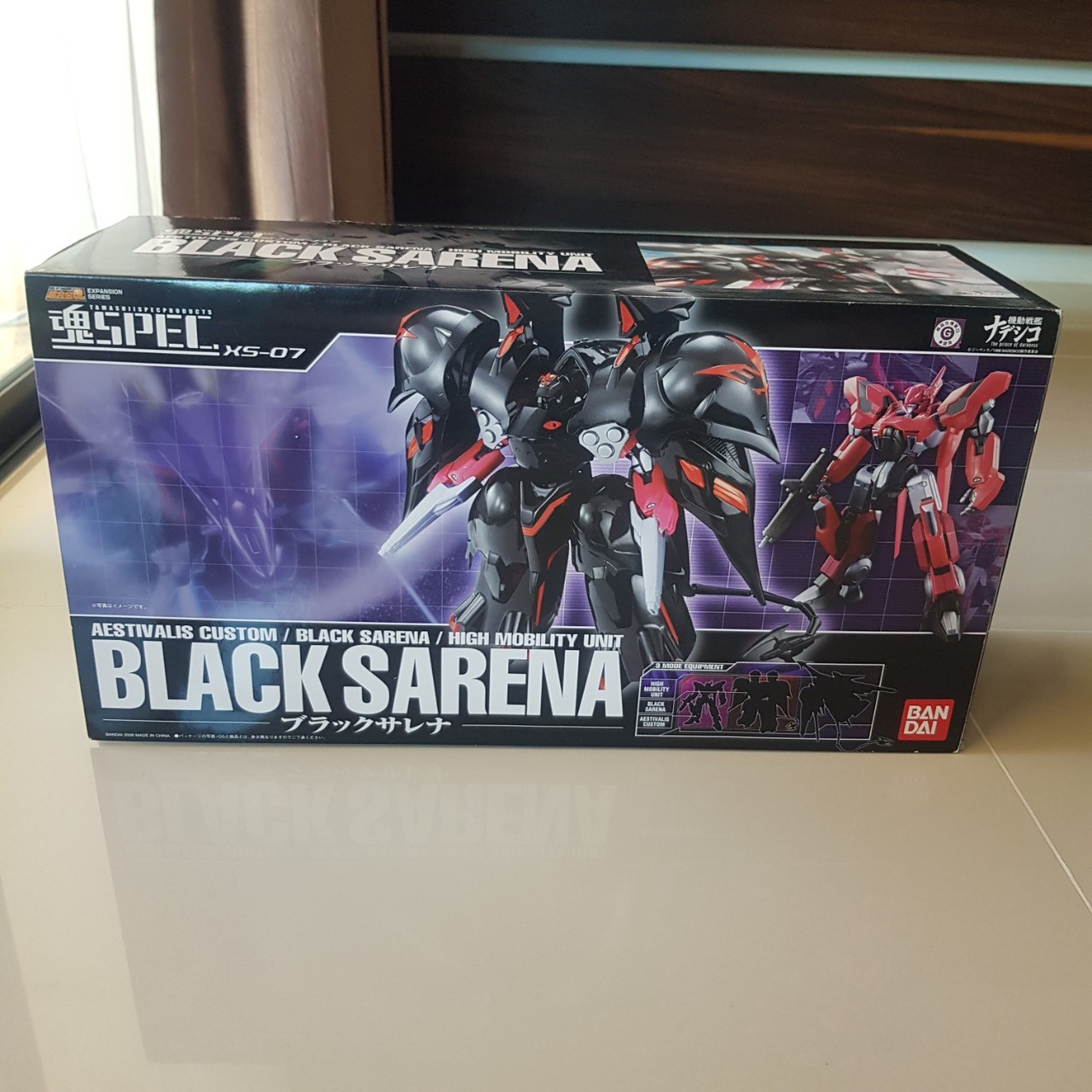 BANDAI TAMASHII SPEC XS-07 NADESICO - BLACK SARENA