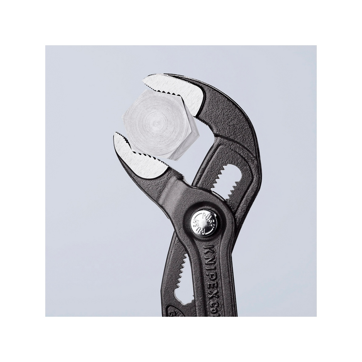 KNIPEX 87 01 250 คีมคอม้า รุ่น Cobra ด้ามพลาสติก 250mm (10")