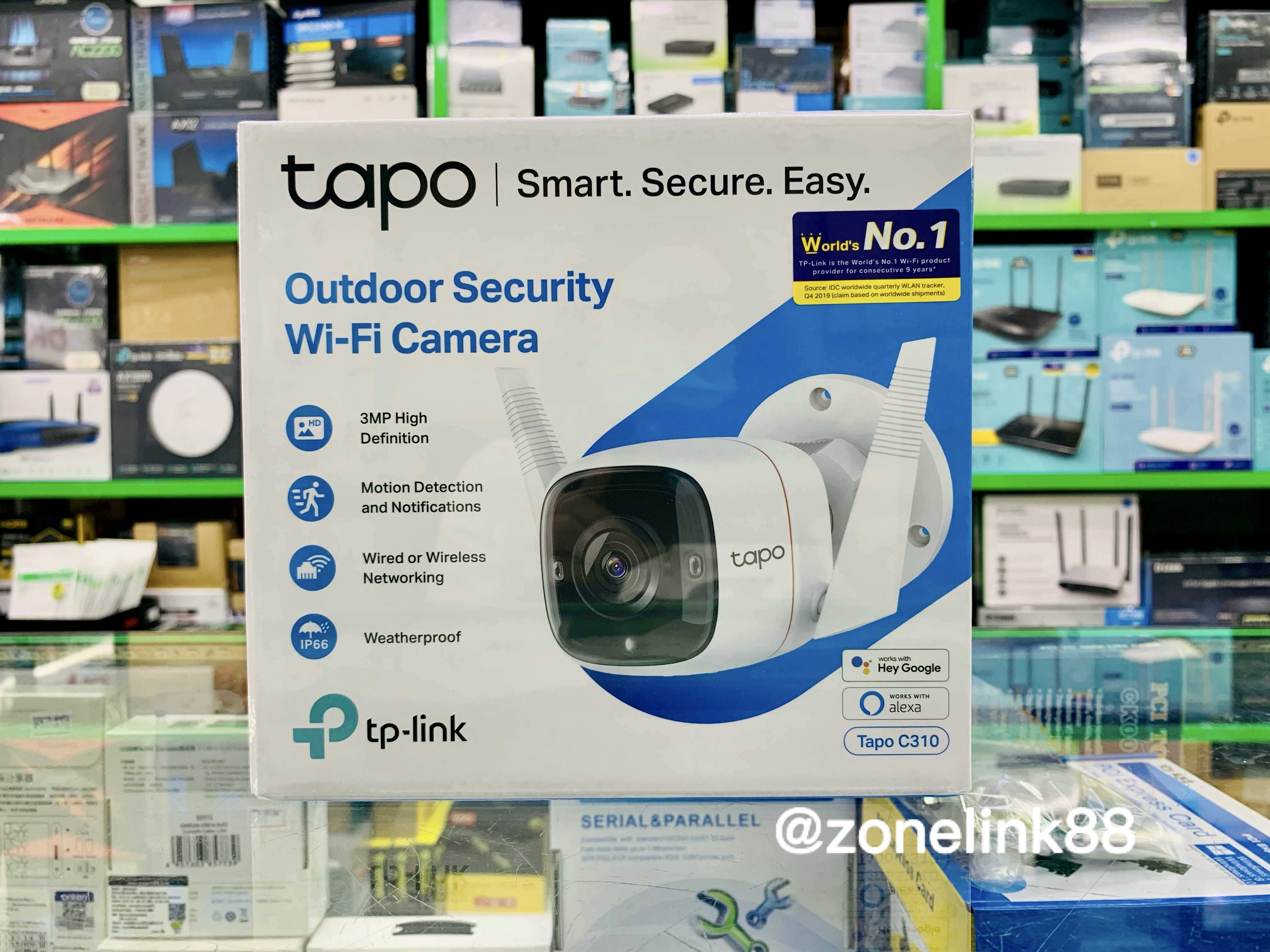 TPlink Tapo C310 Outdoor Security Wi-Fi Camera 3MP