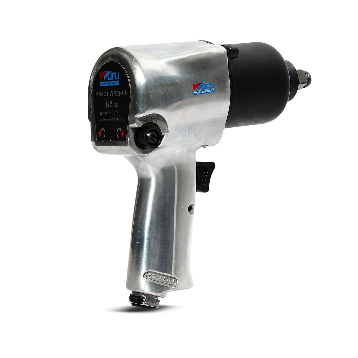 WUFU WF-012A บล็อกลม 1/2" 7500rpm 680Nm ลูกตีคู่ พร้อมอุปกรณ์