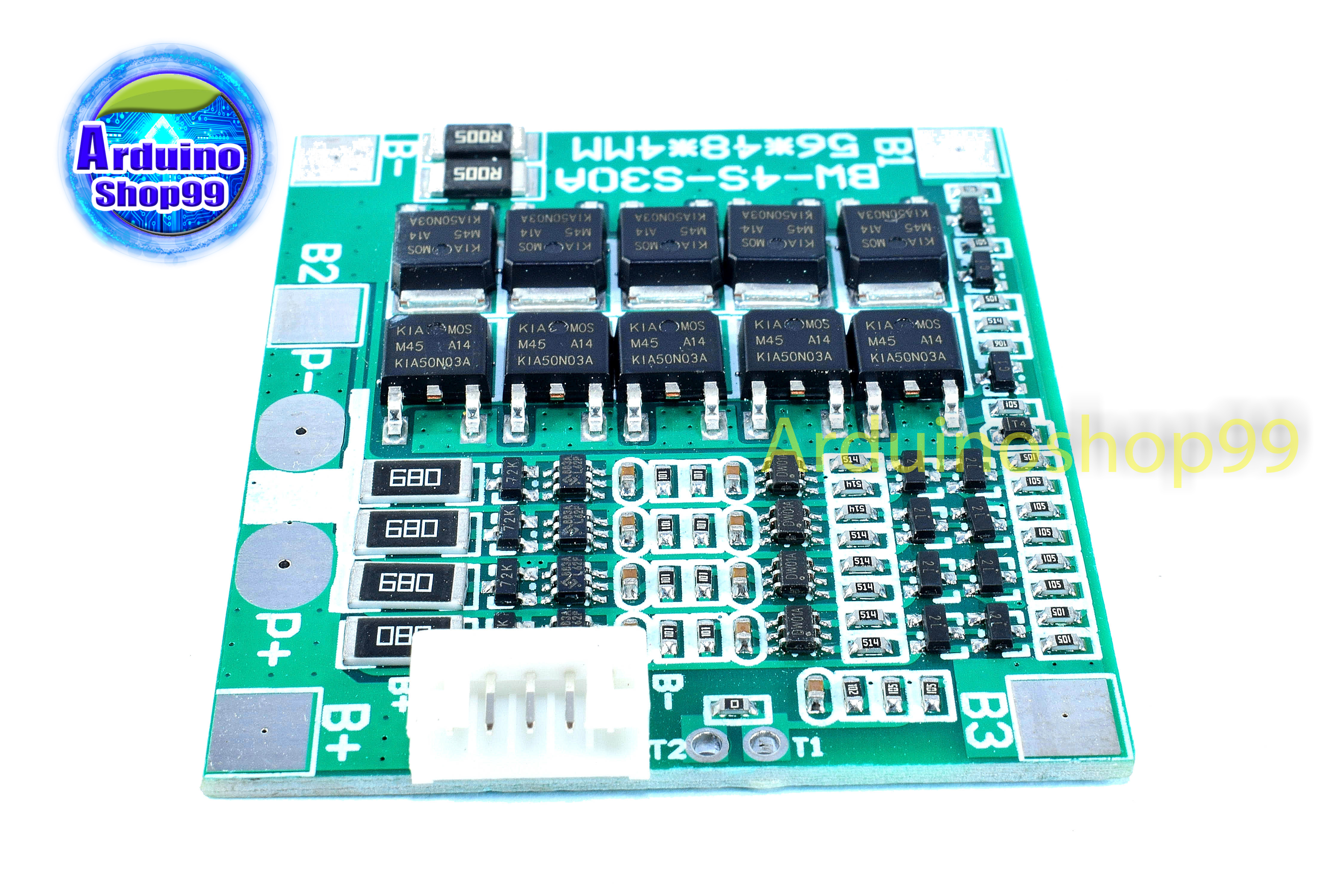 4S 14.8V 30A Protection board discharge belt equalization 18650 battery protection board