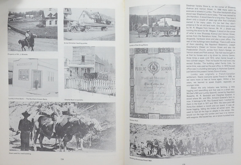 GRASSROOTS OF LUMBY 1877-1927