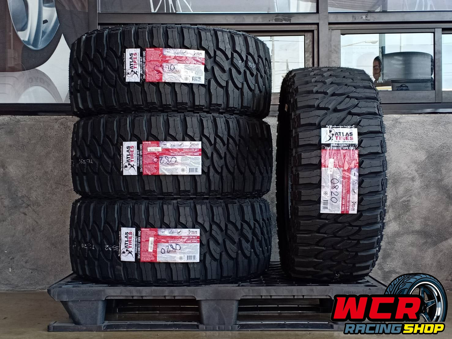 ยาง ATLAS PARALLER MT ขนาด 33X12.5R20