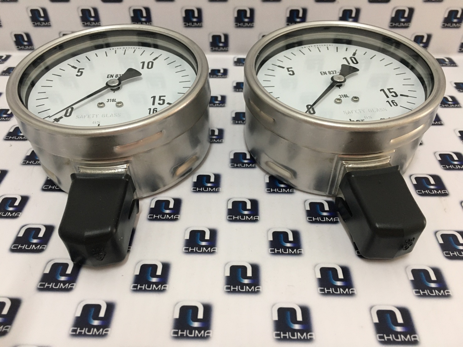 Wika, 232.50.100 16 bar G1-2B Unten