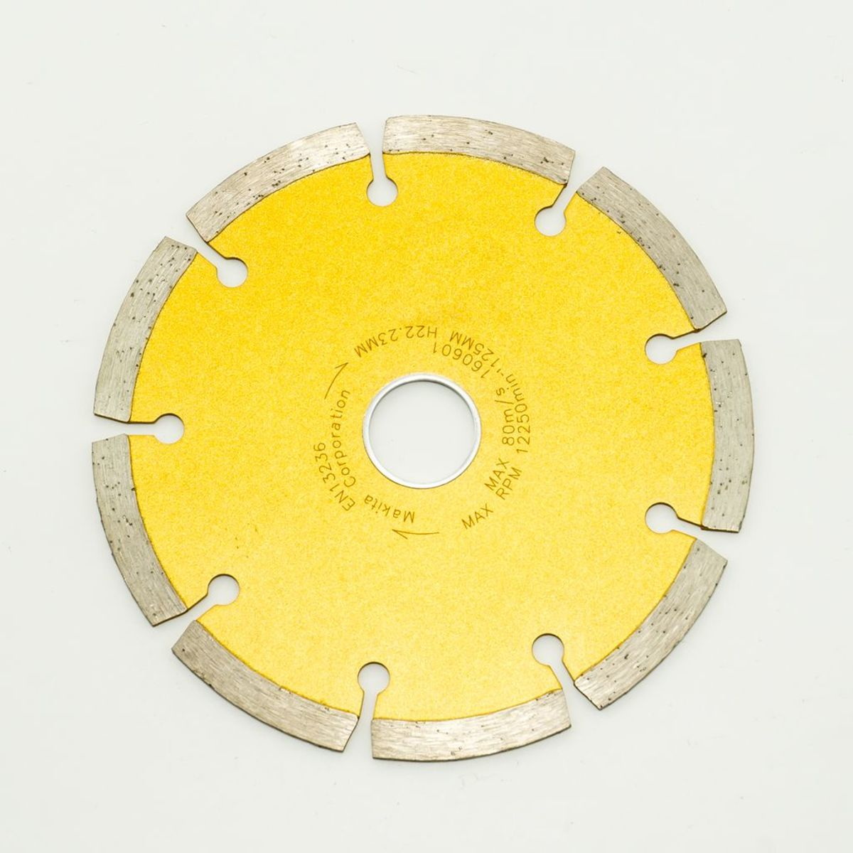 MAKITA A-84115 ใบเพชร 5" แห้ง ร่อง-ทอง ตัดคอนกรีต