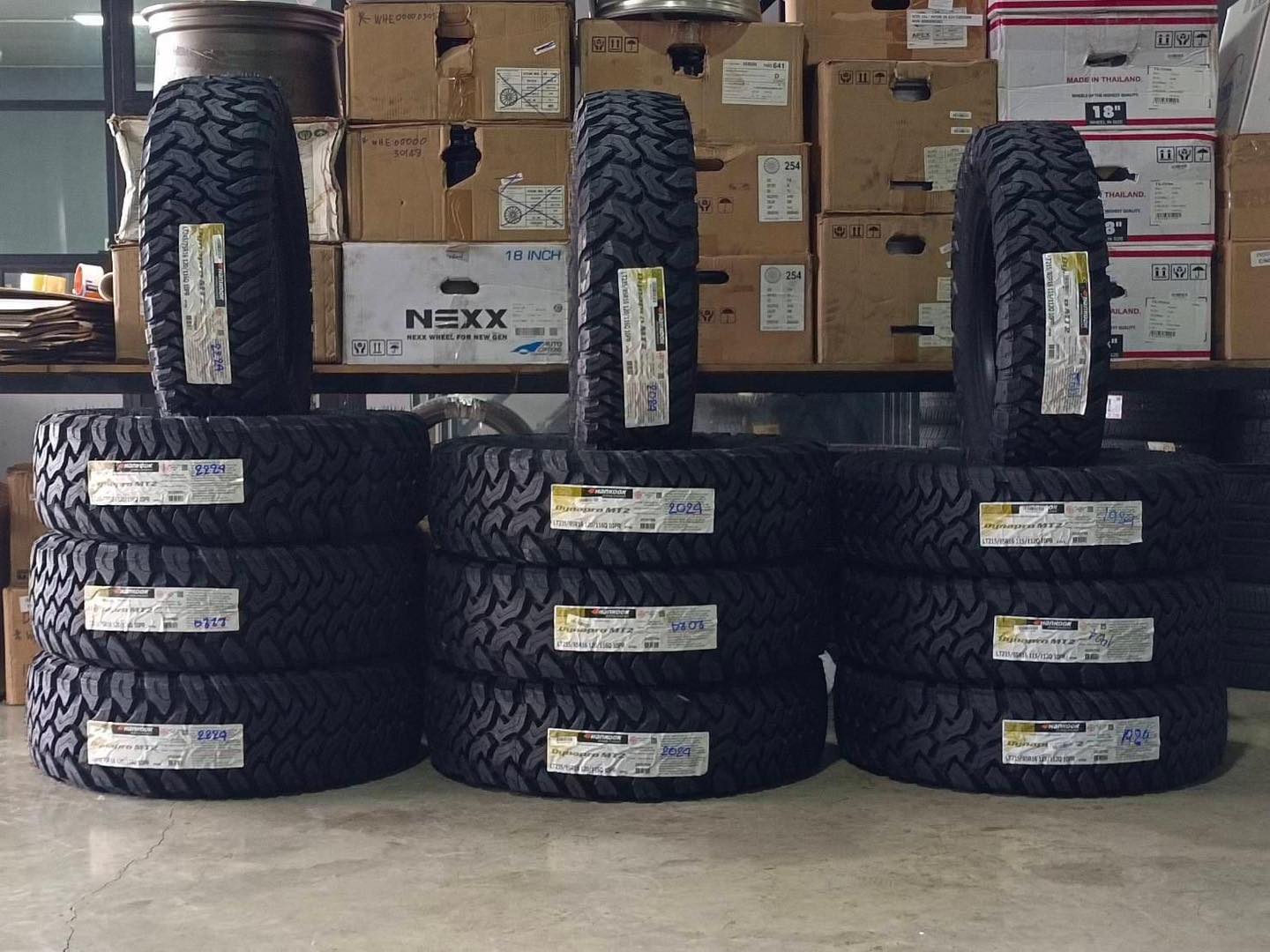 ยาง HANKOOK MT2 RT05 ขนาด 215-85-16