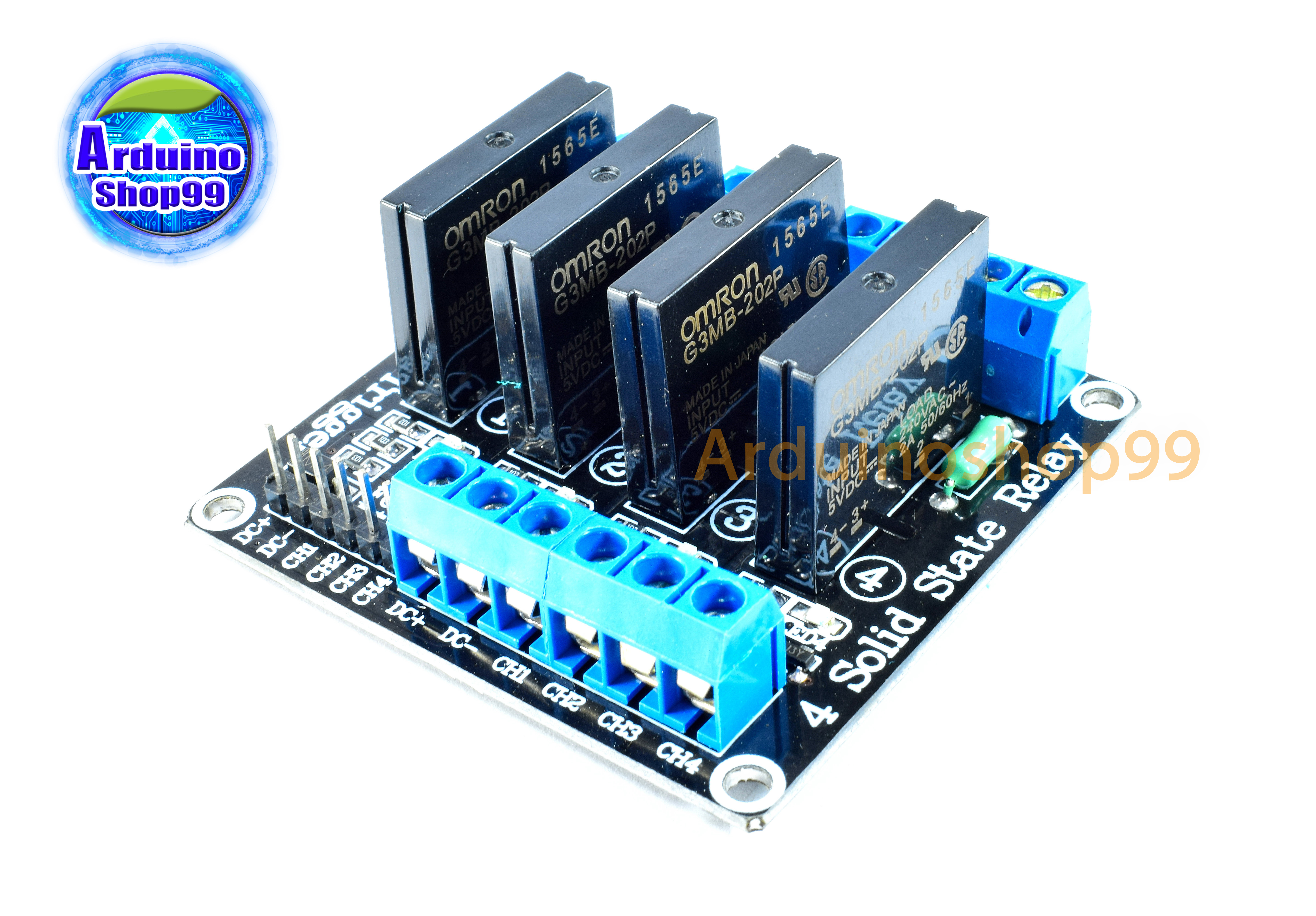 Relay 5V 4Channel solid state relay module 250V 2A High level