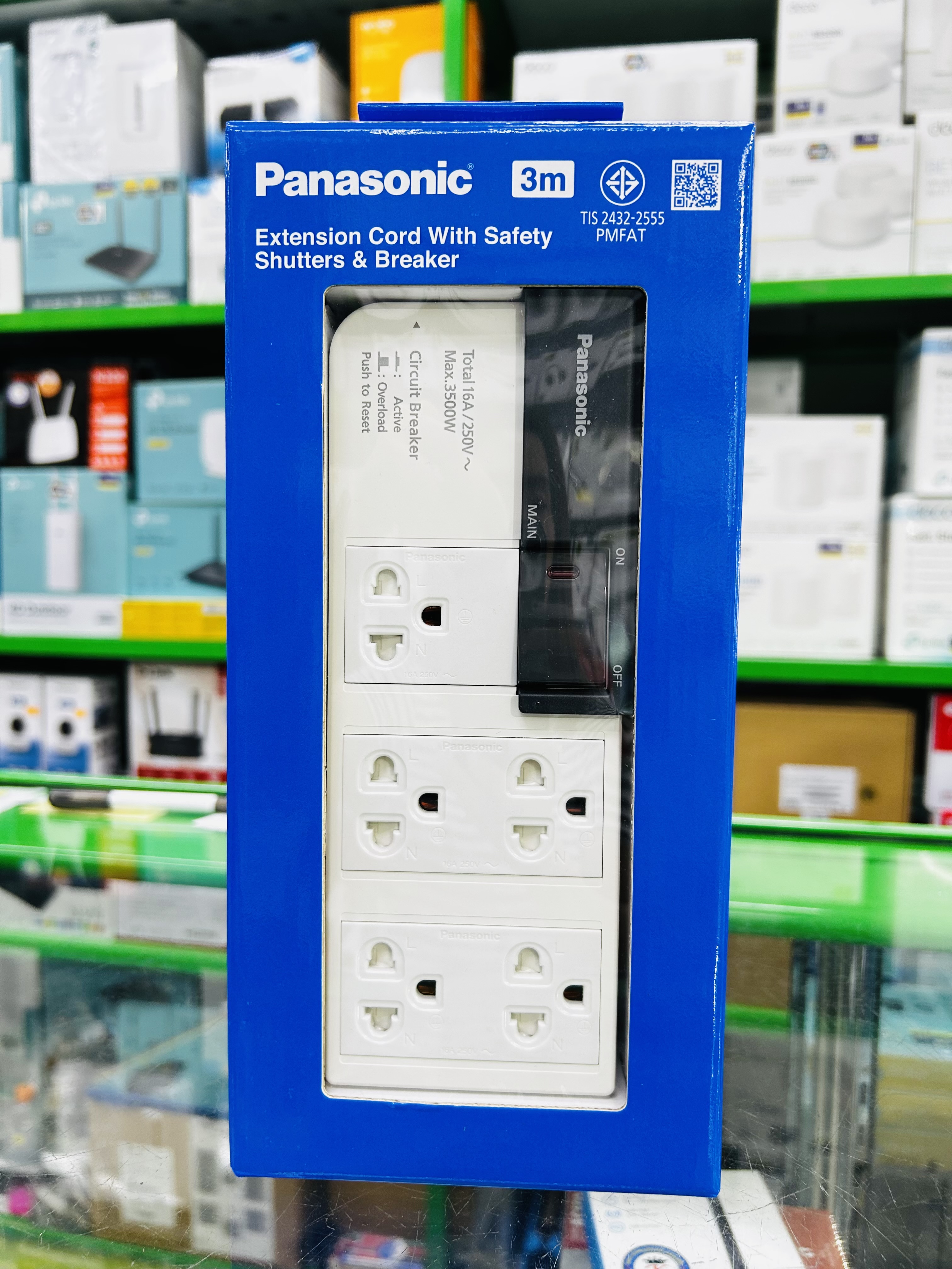Panasonic WCHG 28352 รางปลั๊กไฟ 5 ช่อง 3 เมตร