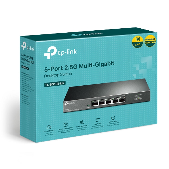 TL-SG105-M2 5-Port 2.5G Desktop Switch