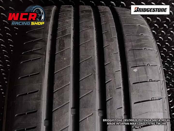ยาง BRIDGESTONE POTENZA S007A ขนาด 285/30-20