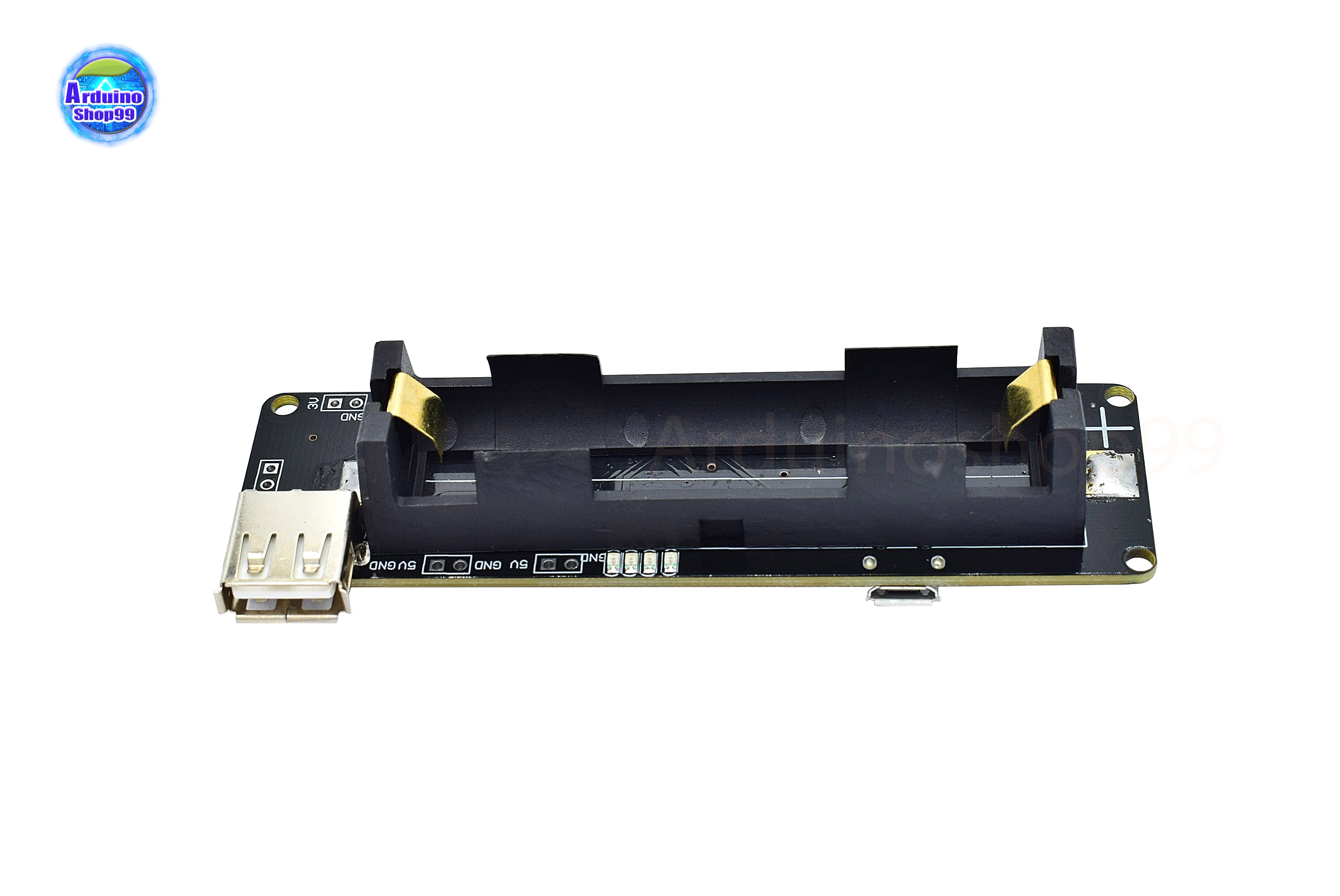 ESP32 18650 battery base battery protection overcharge and over discharge with USB2.0 socket