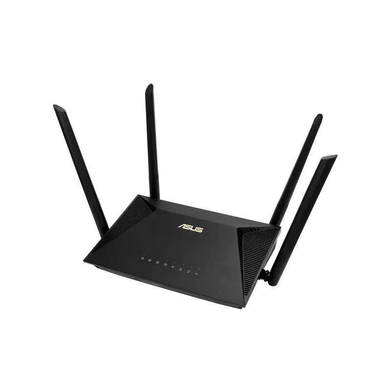 ASUS RT-AX52 (AX1800) Dual Band WiFi 6 Extendable Router, Instant Guard, Parental Control Scheduling, Built-in VPN, AiMesh Compatible