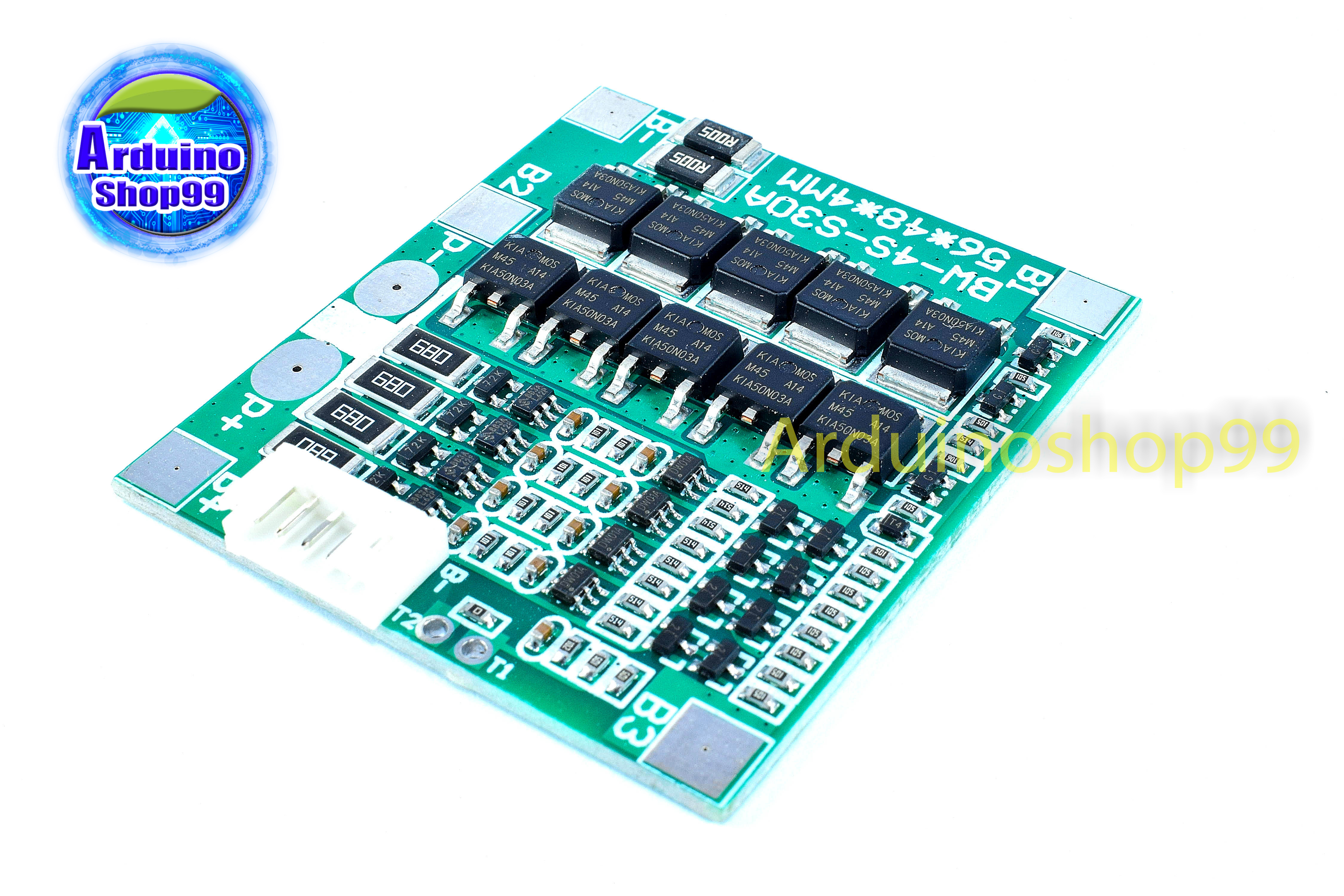 4S 14.8V 30A Protection board discharge belt equalization 18650 battery protection board