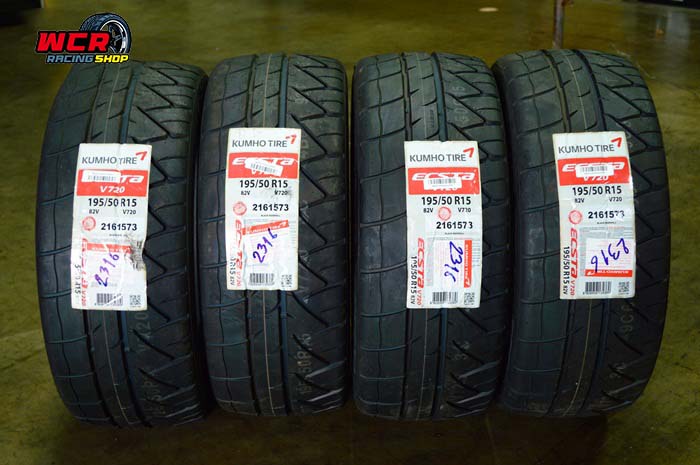 ยาง KUMHO V720 ขนาด 195/50R15