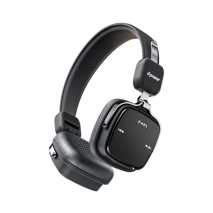 d-power Headphone รุ่น L6 หูฟังไร้สายเเบบครอบ ตัดเสียงรบกวนได้ ฟังเพลงได้นานกว่า 45 ชั่วโมง รับประกัน 1 ปี