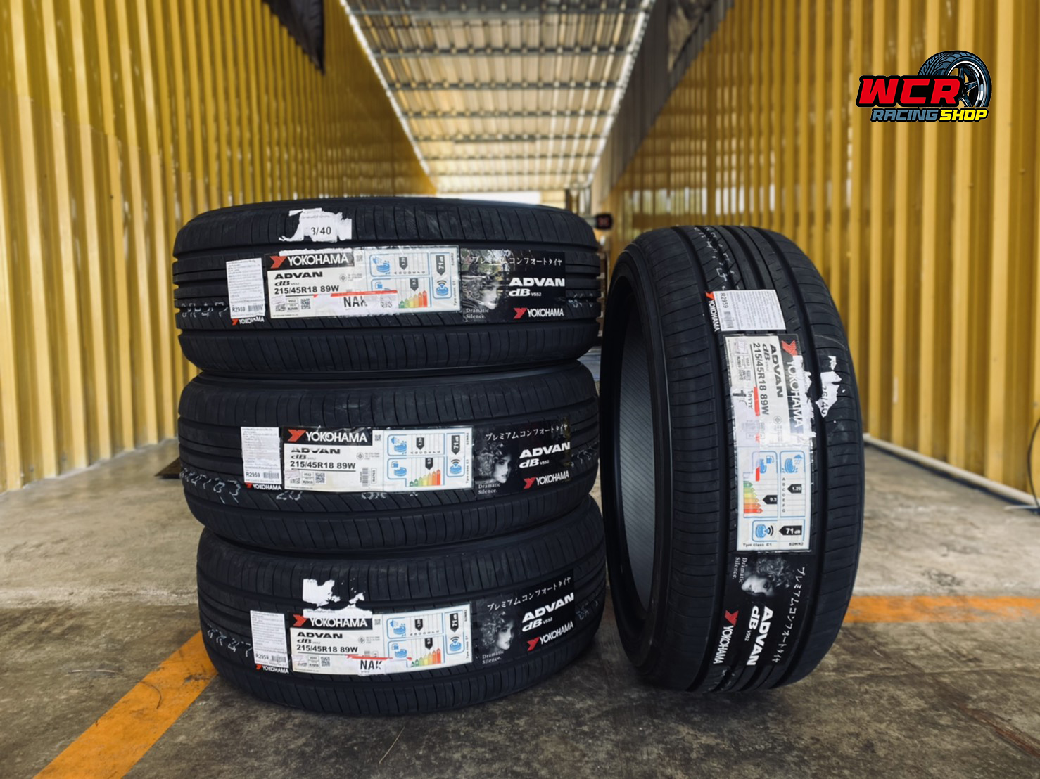 ยาง YOKOHAMA ADVAN dB V552 ขนาด 215/45-18 - วิเชียรรัมย์ยาง