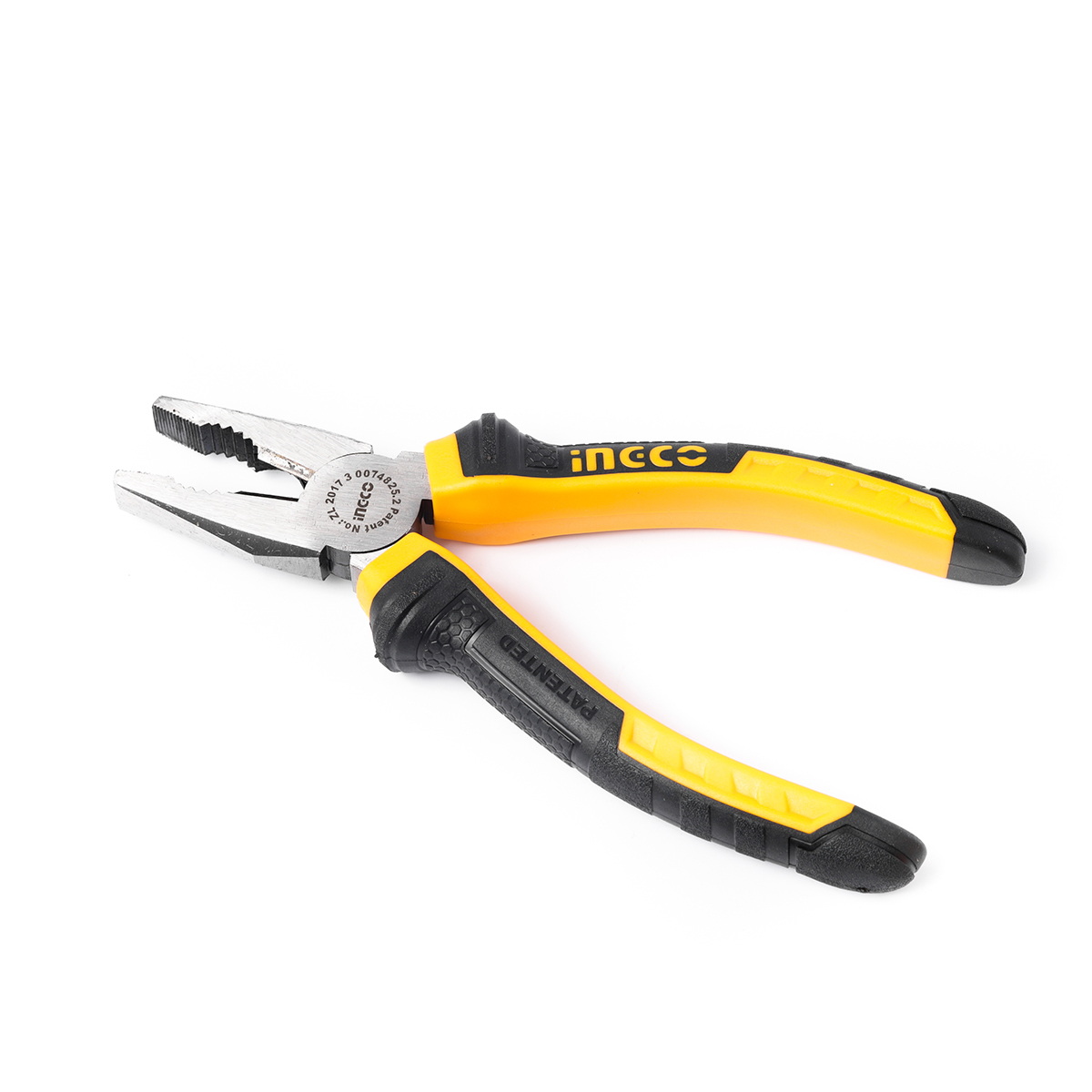 INGCO HCP08188 คีมปากจิ้งจก 7" ด้ามจับยาง