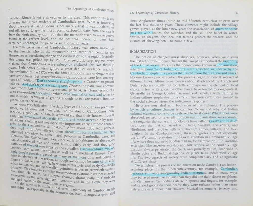 A History of Cambodia (ขายตามสภาพ)