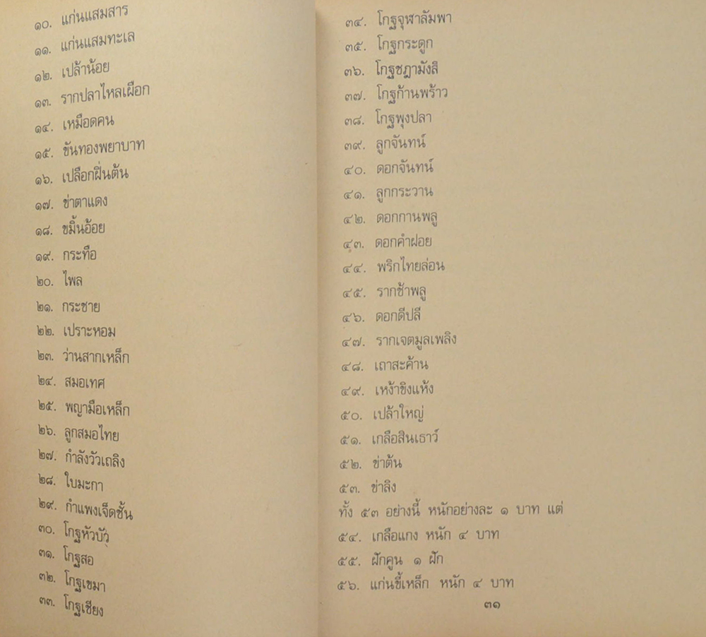 สารพัดยาไทย สมุนไพรที่ช่วยให้อายุยืน