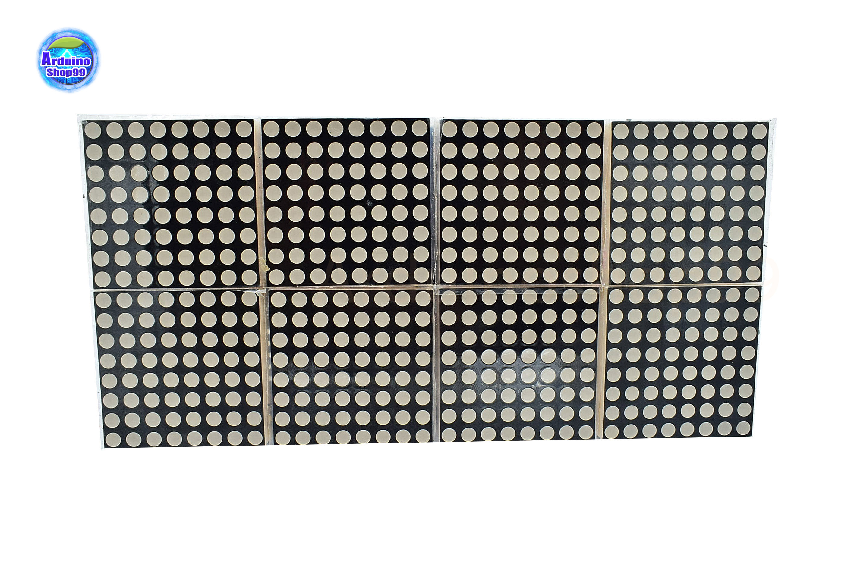 MAX7219 dot matrix module 16*32 สีแดง Red