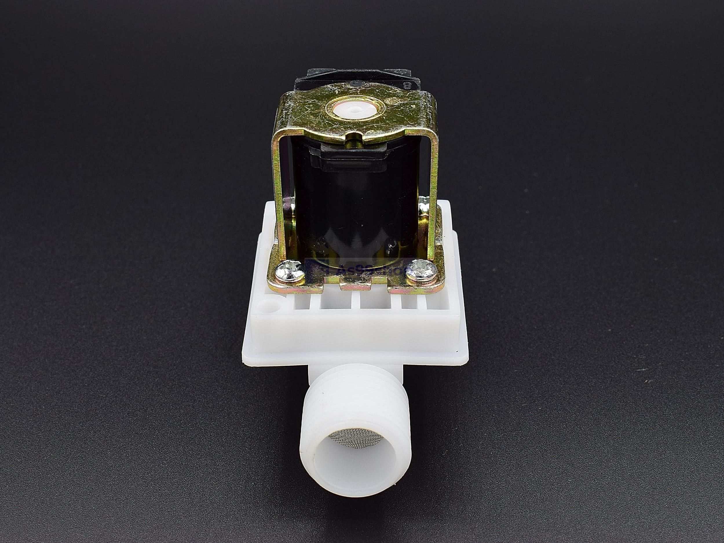 โซลินอยด์วาล์วพลาสติก Solenoid Valve 220VAC 1/2 นิ้ว สำหรับเปิด-ปิด น้ำ