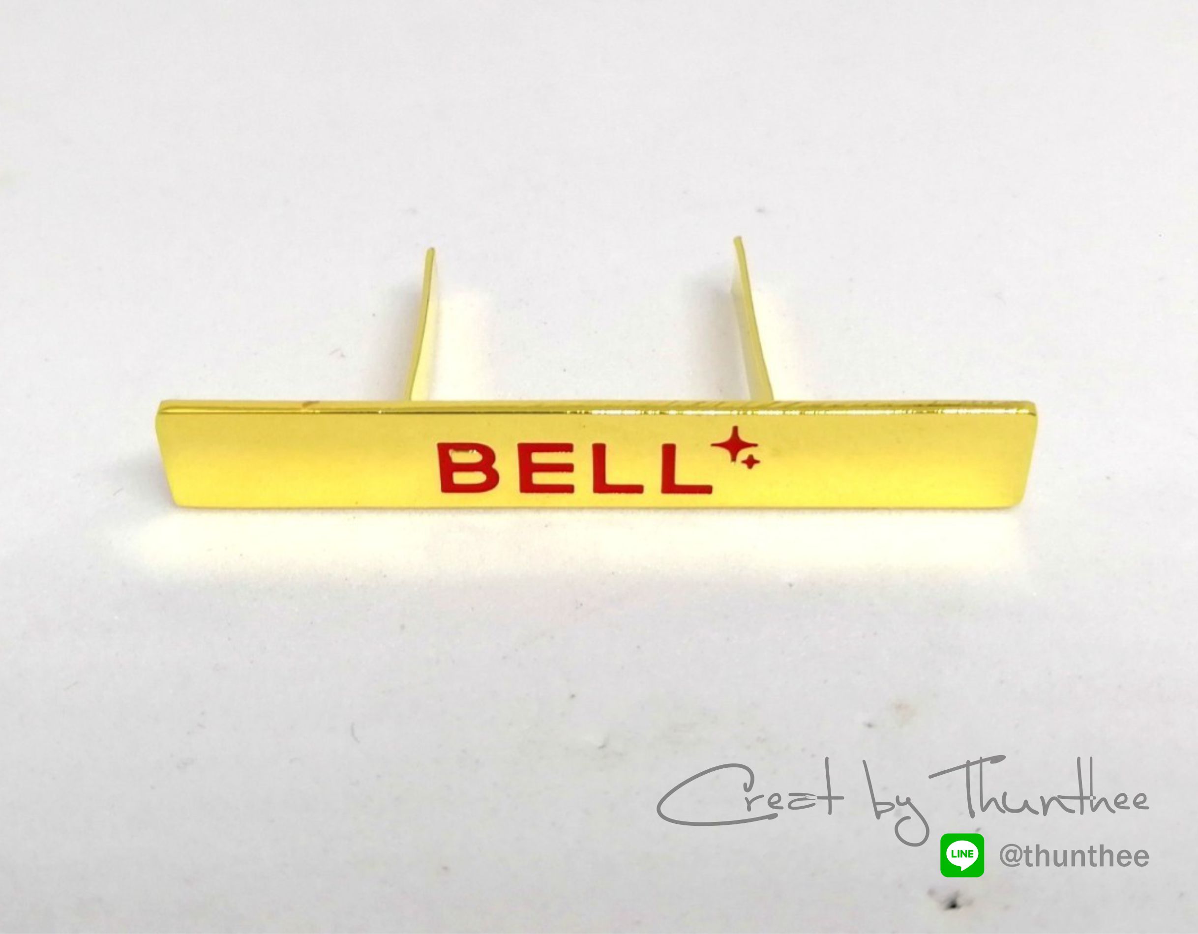 ป้ายโลโก้ติดกระเป๋า