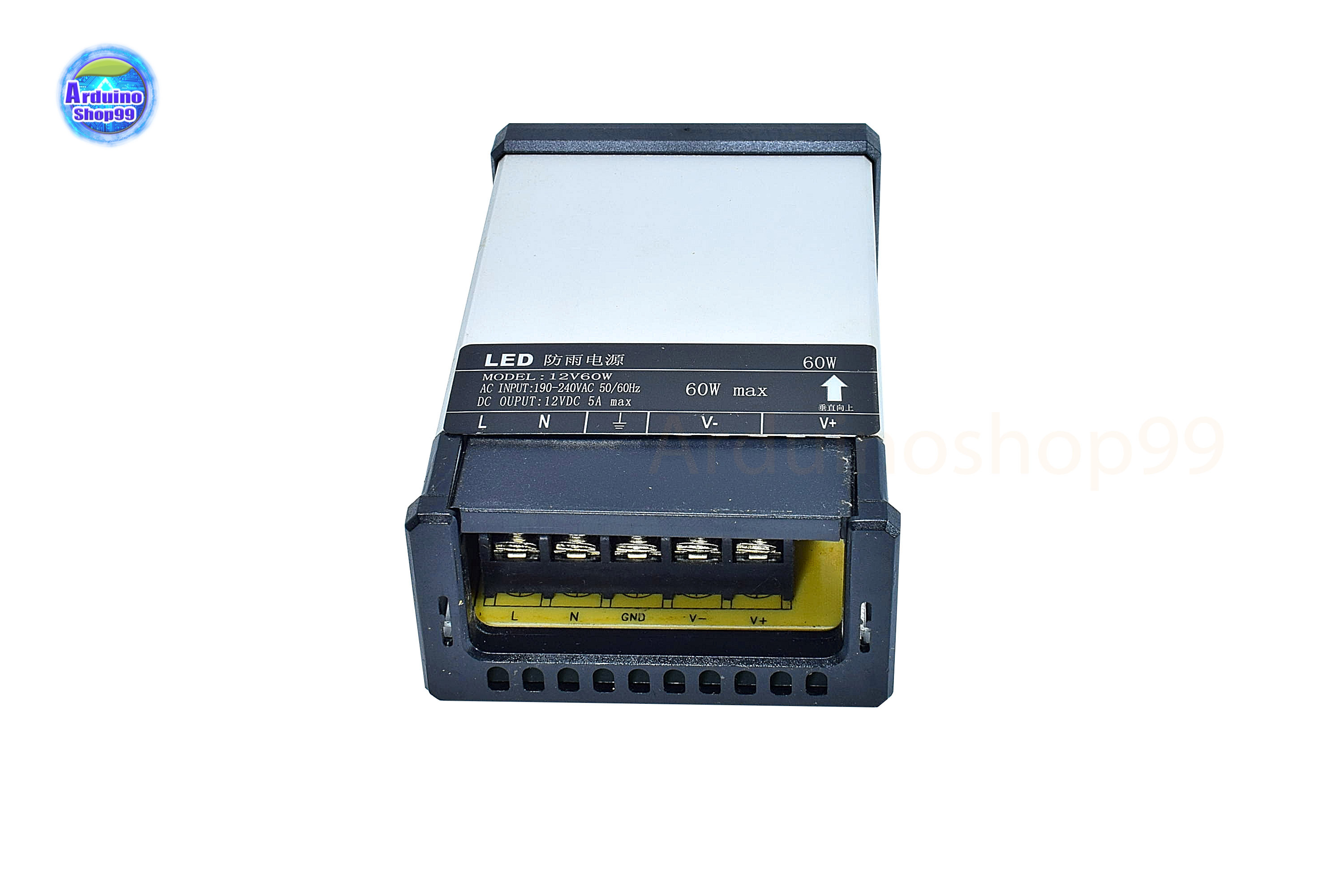 สวิตชิ่งเพาเวอร์ซัพพลาย Rainproof Switching Power Supply 12V 5A 60W