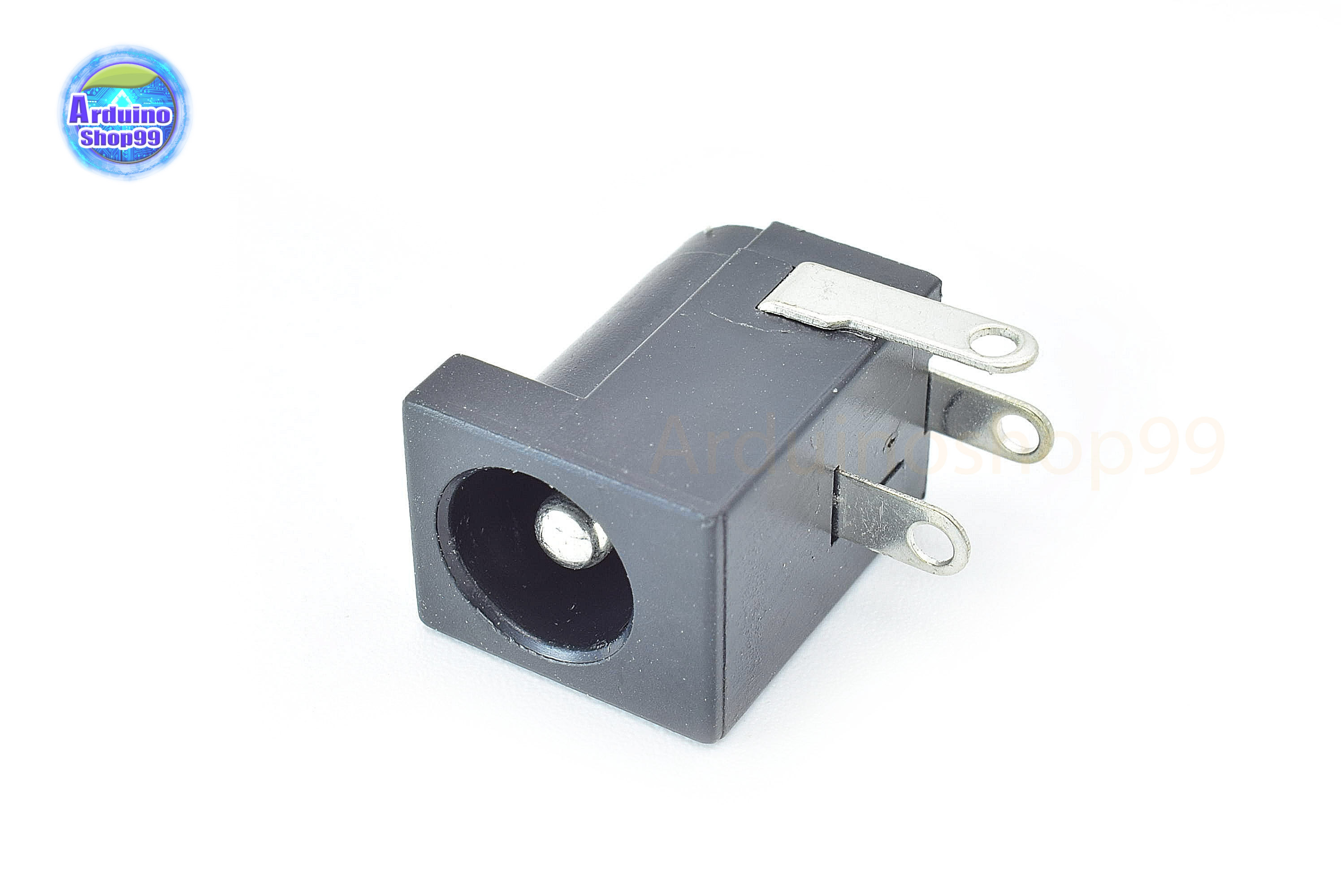 DC005 3Pin Black Power Jack Socket Connector 5.5 * 2.5 mm.