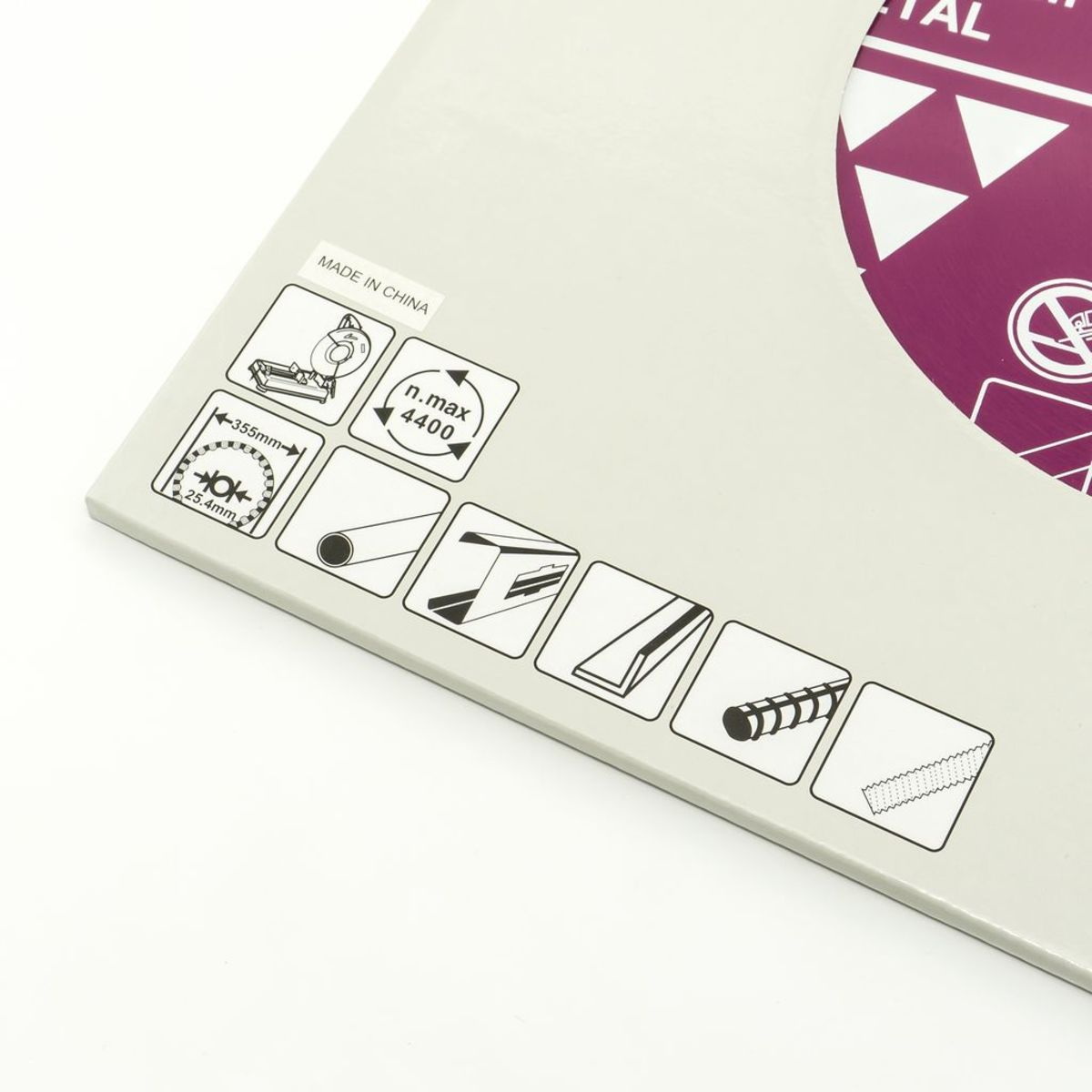 MAKITA D-41414 ใบเพชร 14" ตัดเหล็ก สำหรับ LW1400