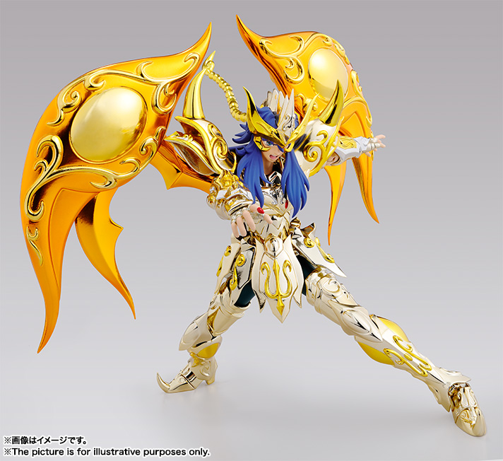 Saint Seiya Cloth Myth EX - Scorpion Milo(God Cloth)[BANDAI]เซนต์เซย์ย่า โกลด์เซนต์ประจำราศีพิจิก สกอร์เปี้ยน มิโร่ ผู้ดูแลปราสาทแมงป่องสวรรค์ 1 ใน 12 ปราสาทแห่งแซงค์ทัวรี่ [LOT JP]