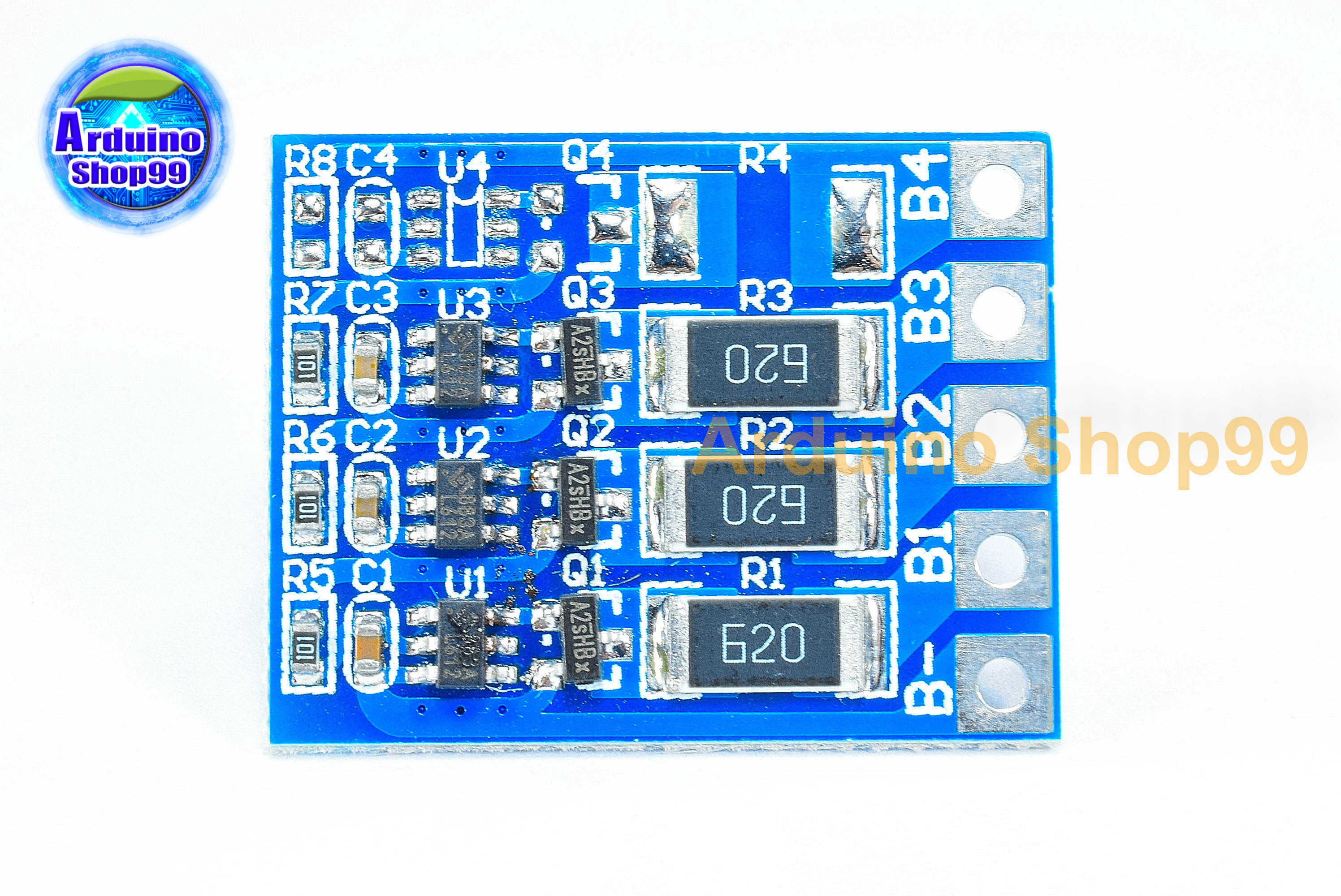 3 string 11.1V 18650 lithium battery equalization board
