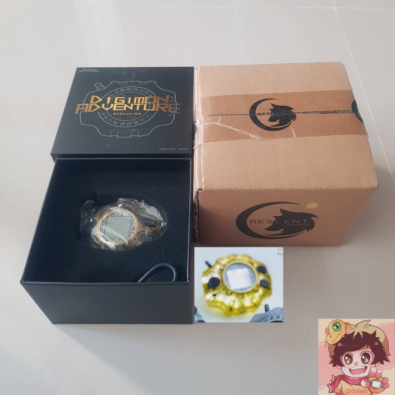 Crescent Studio - Digivice(Last Evolution Color Ver.)(DIGIMON ADVENTURE)[LAST GOLD]ดิจิม่อน ดิจิไวซ์ ไทจิ อากูมอน การพัฒนาร่างครั้งสุดท้าย