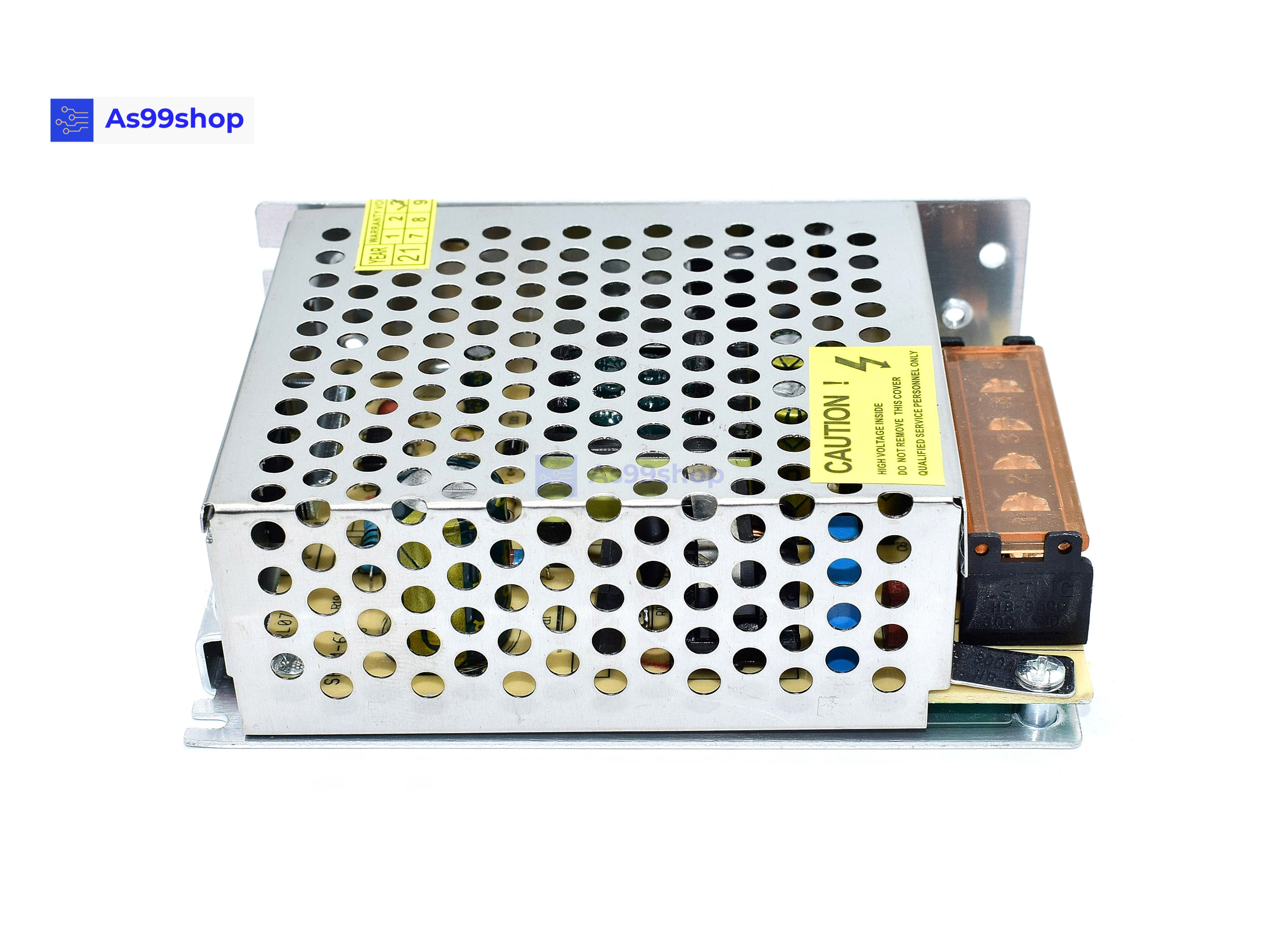 Switching Power Supply สวิตชิ่งเพาเวอร์ซัพพลาย 5V 6A 30W(สีเงิน) S-30-5