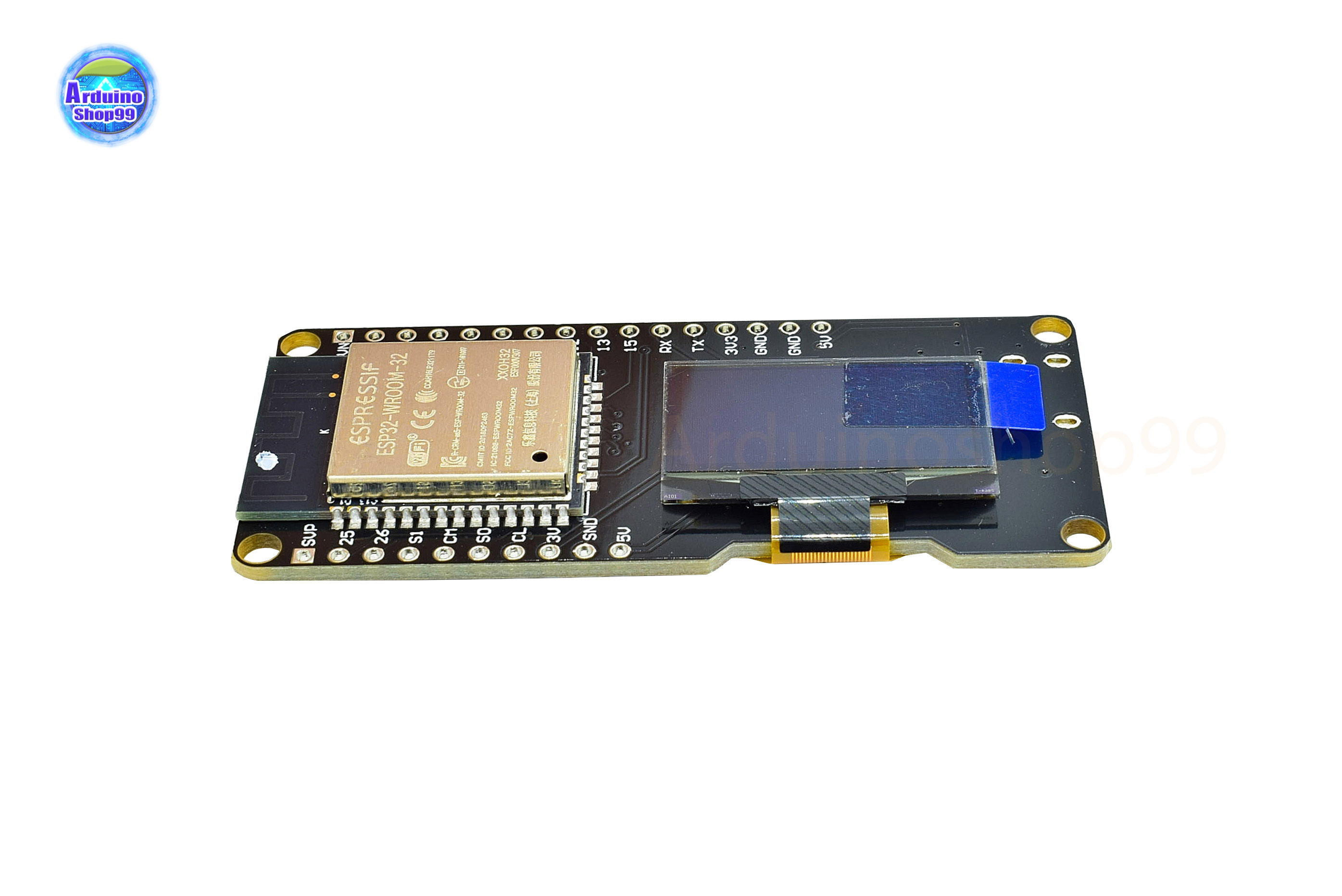 ESP32 + OLED 128x64 for WiFi and Bluetooth