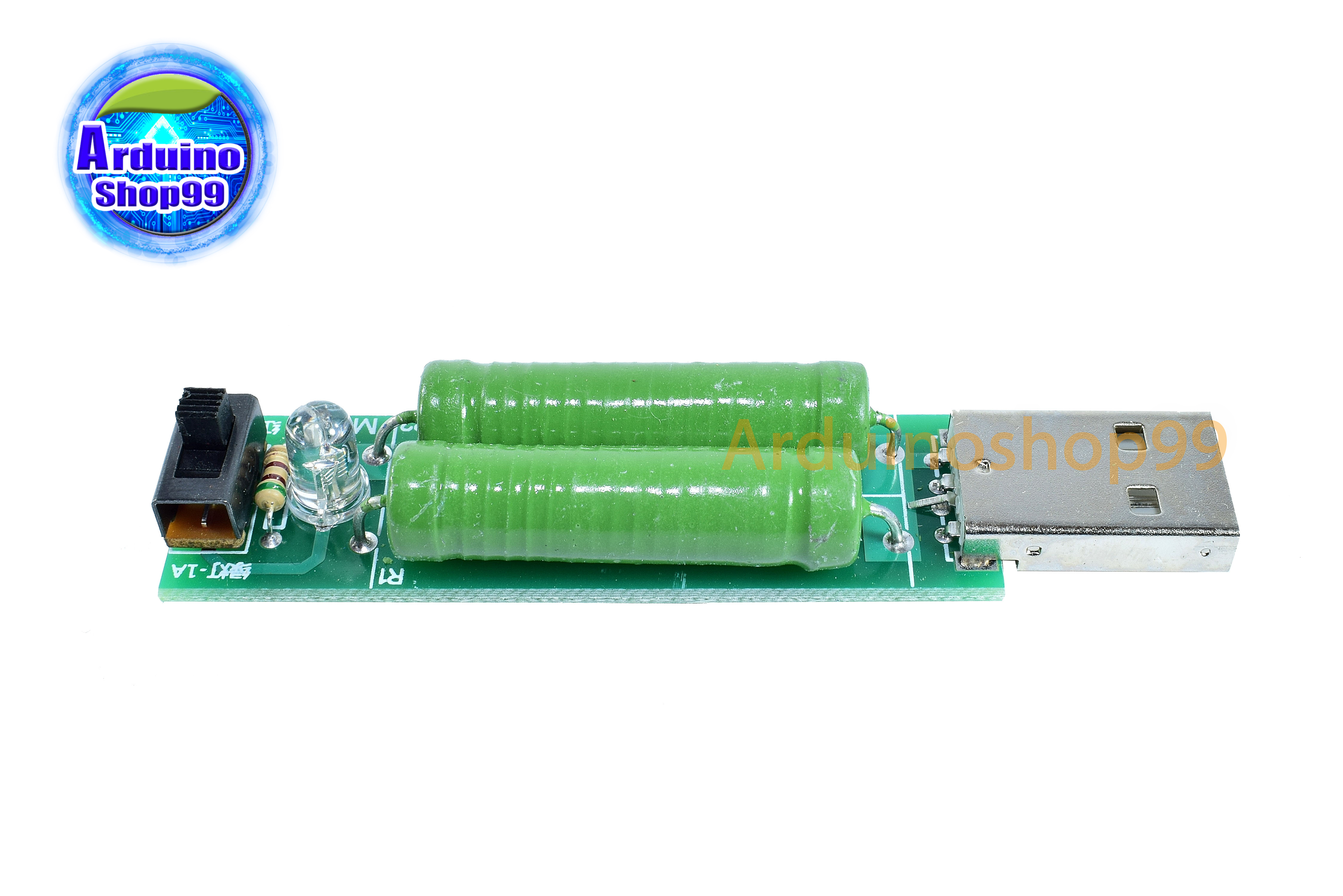 USB Charge Current Detection Load Testing instrument 2A/1A Discharge Aging Resistance USB Power Adapter