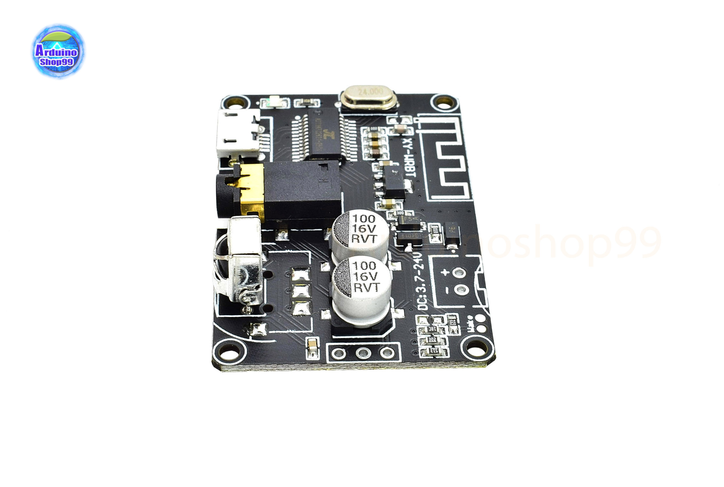 Bluetooth 5.0 decoder board stereo speaker amplifier XY-WRBT + Remote