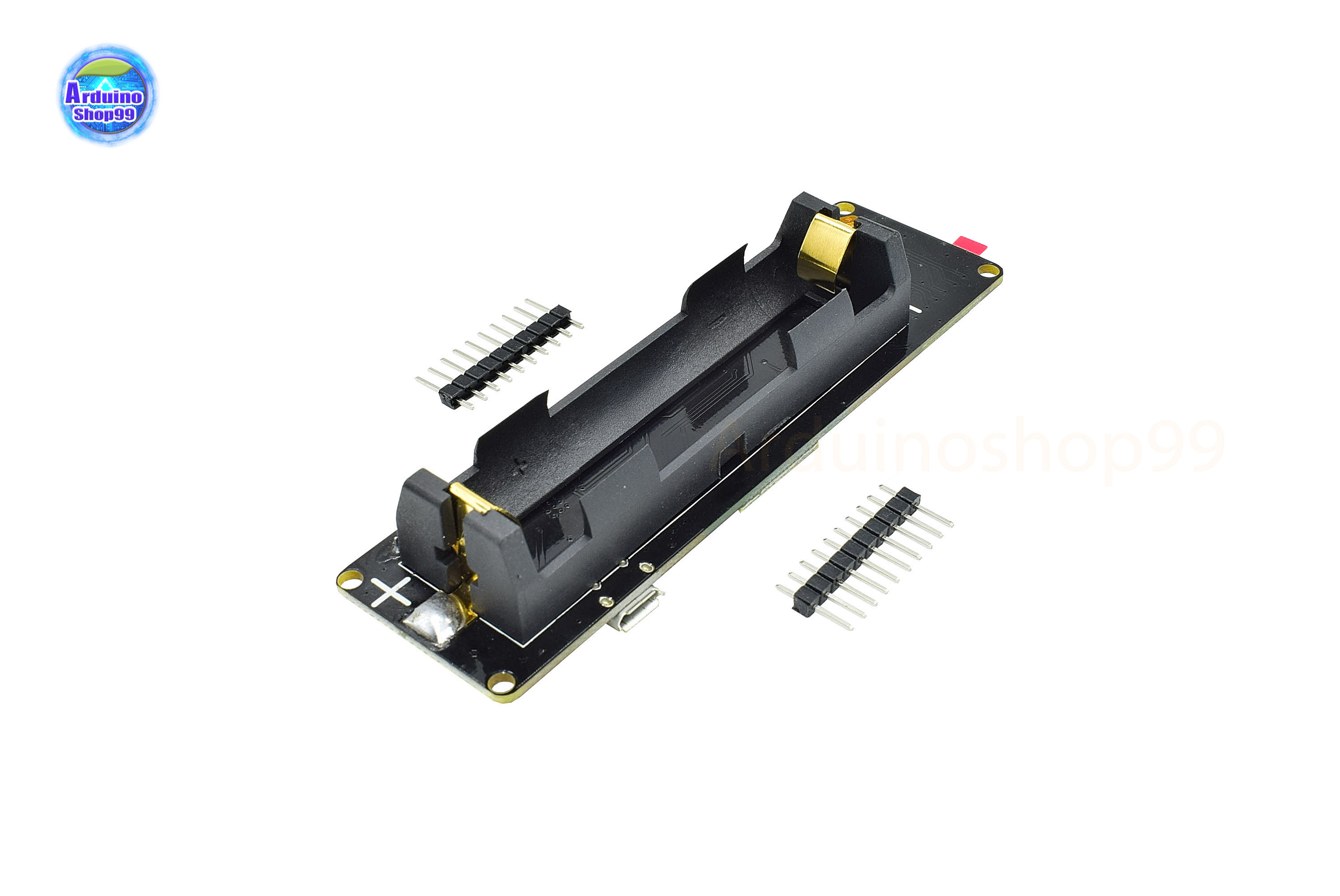 D1 ESP-Wroom-02 Motherboard Module ESP8266+0.96 OLED+18650/5800mAh 1 ก้อน