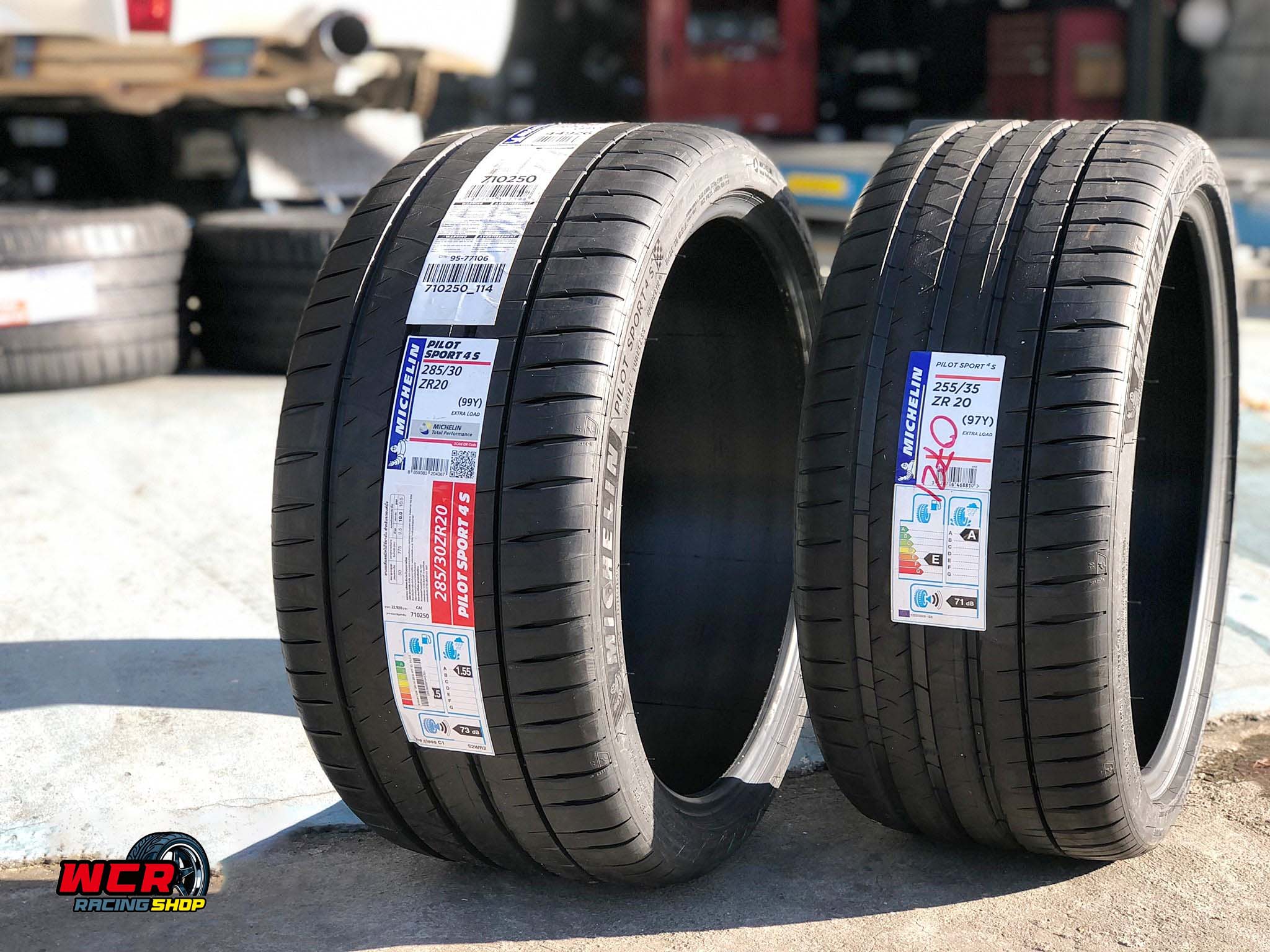 ยาง MICHELIN PILOT SPORT 4S ขนาด285/30ZR20