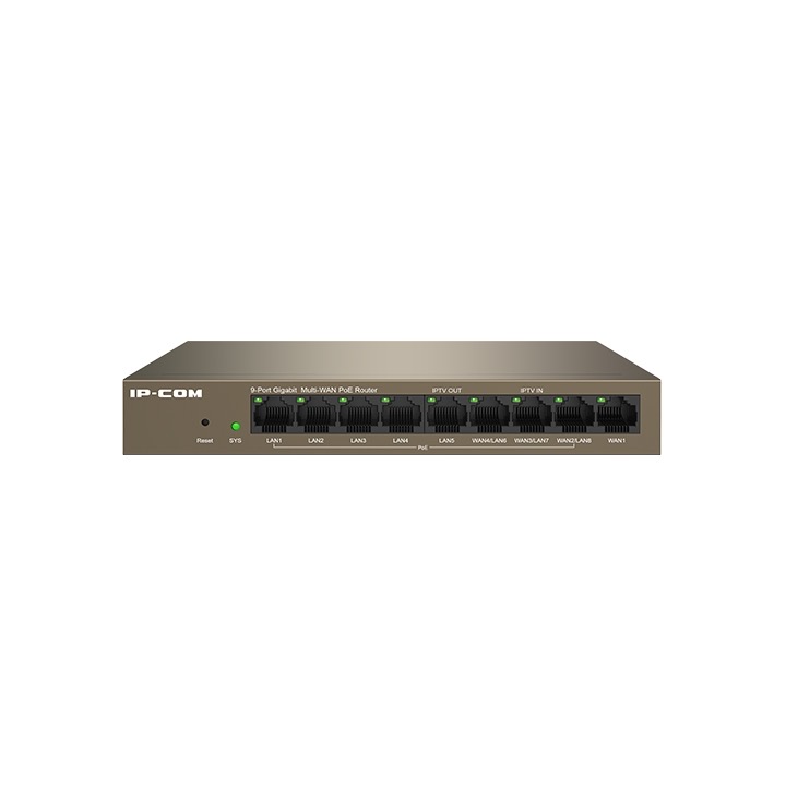 M20-8G-PoE 9 Port Cloud Managed PoE Router