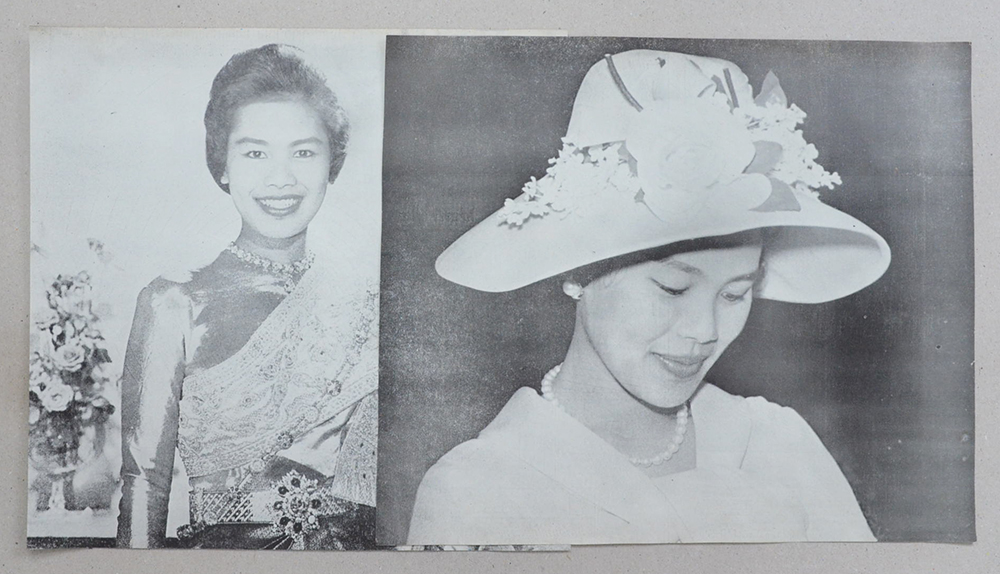 ภาพพิมพ์จากปกสยามรัฐสัปดาห์วิจารณ์ (2 ใบ)