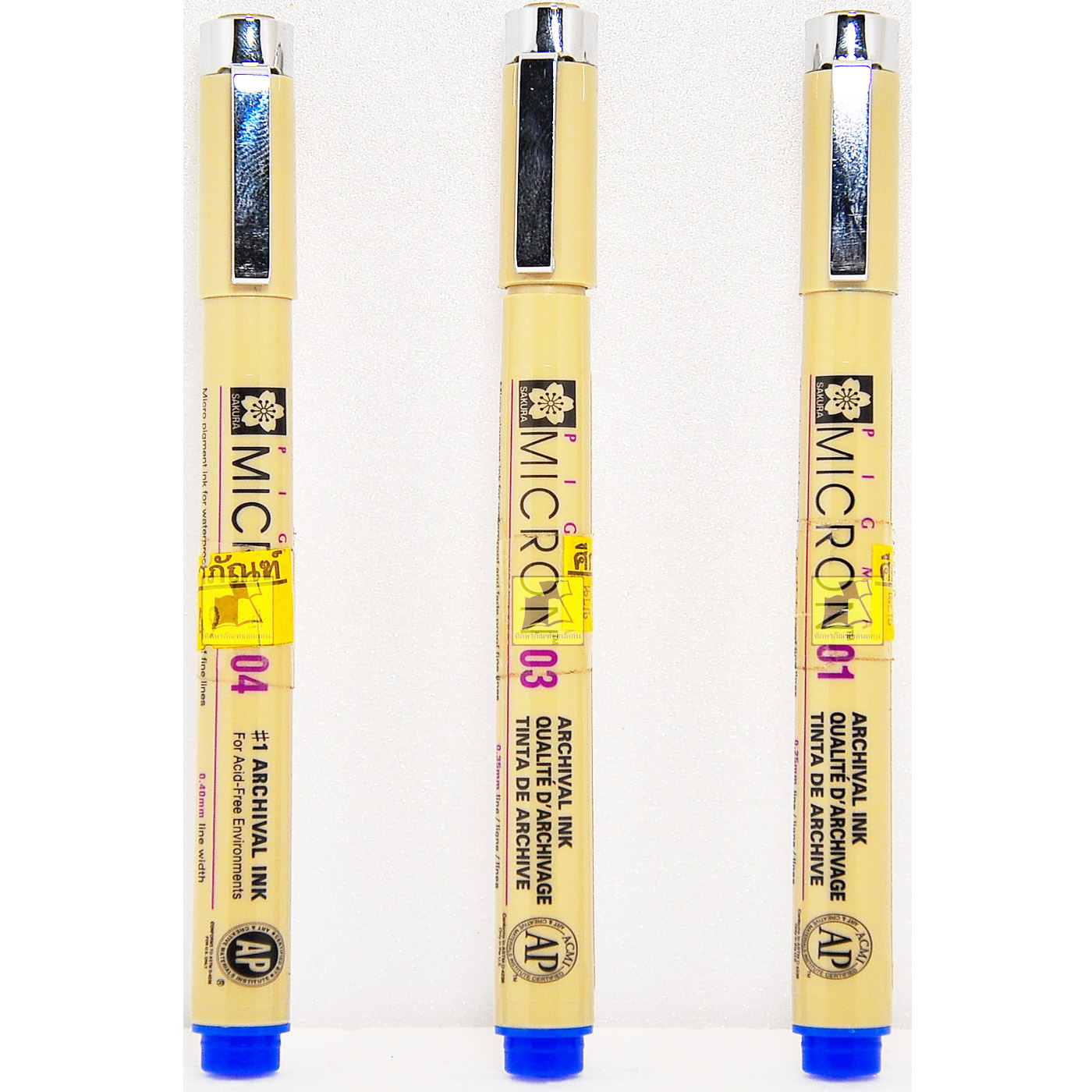 ปากกาพิกม่า ซากุระ (SAKURA Pigma Pen) หัวเข็ม ลายเส้นเล็กรุ่นยอดนิยม XSDK-#
