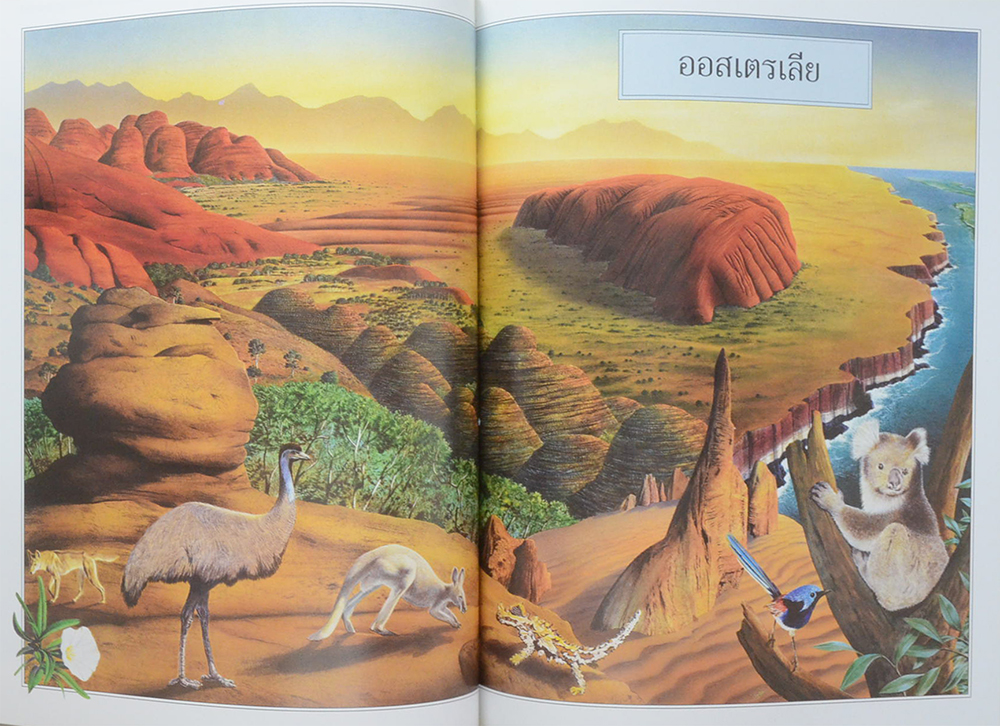 ภูมิทัศน์มหัศจรรย์ของโลก (ขายตามสภาพ)