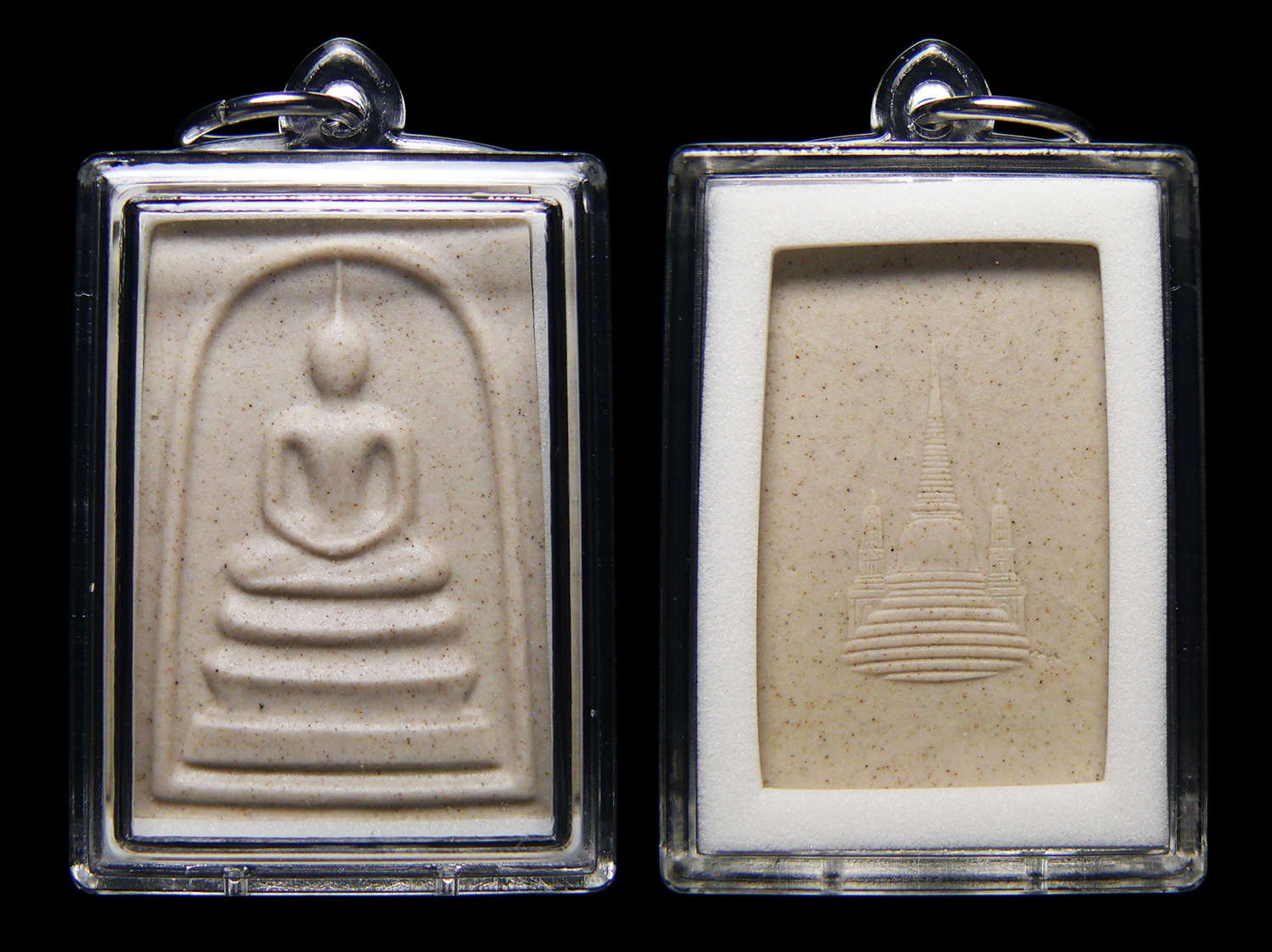 พระสมเด็จ วัดบวรนิเวศวิหาร รุ่นสมโภชพระเจดีย์ ปี2551 เลี่ยมเดิมจากวัด