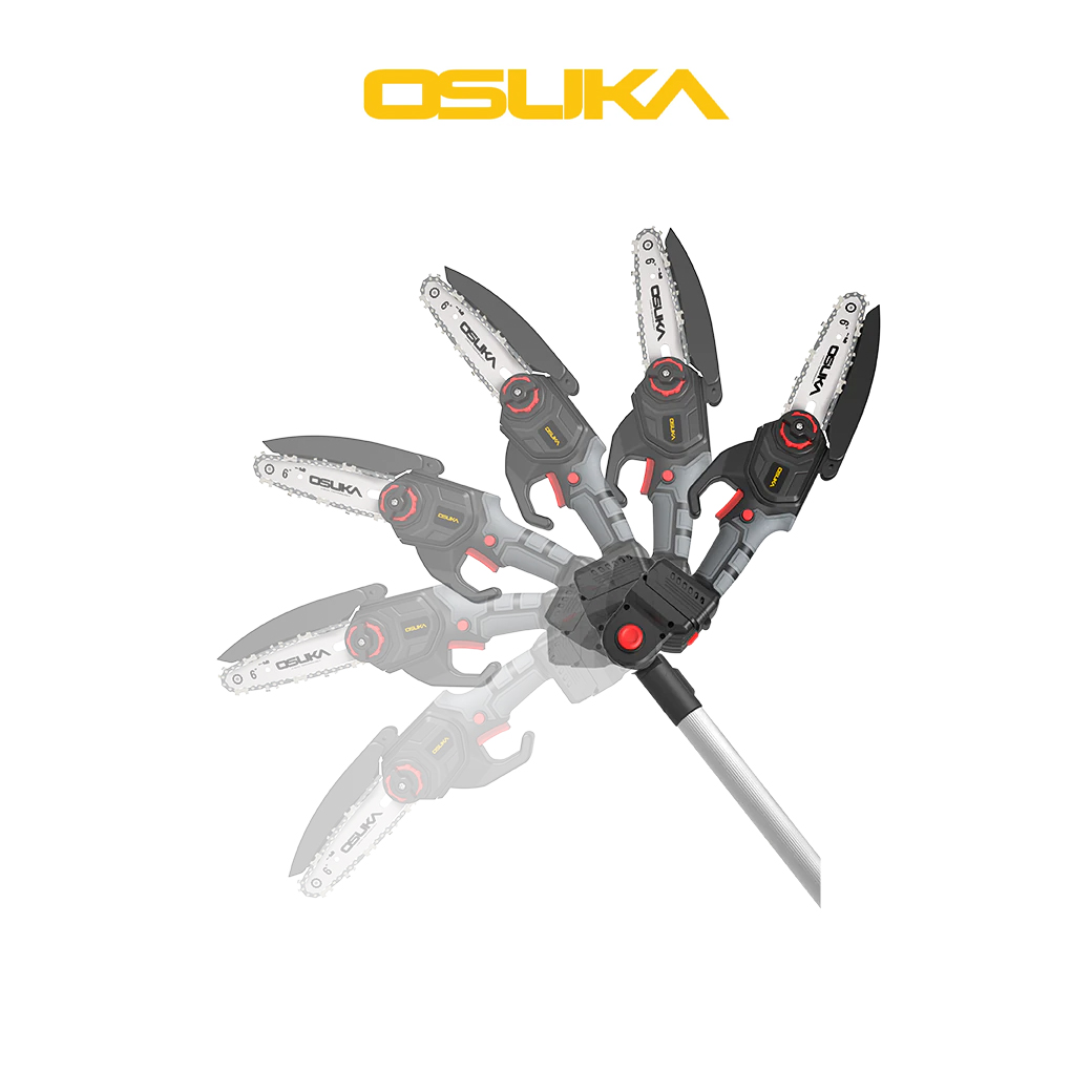 OSUKA OCPS427-D1 เลื่อยโซ่ตัดแต่งกิ่งไม้ไร้สาย 6" 2850rpm 20V พร้อมแบตx1