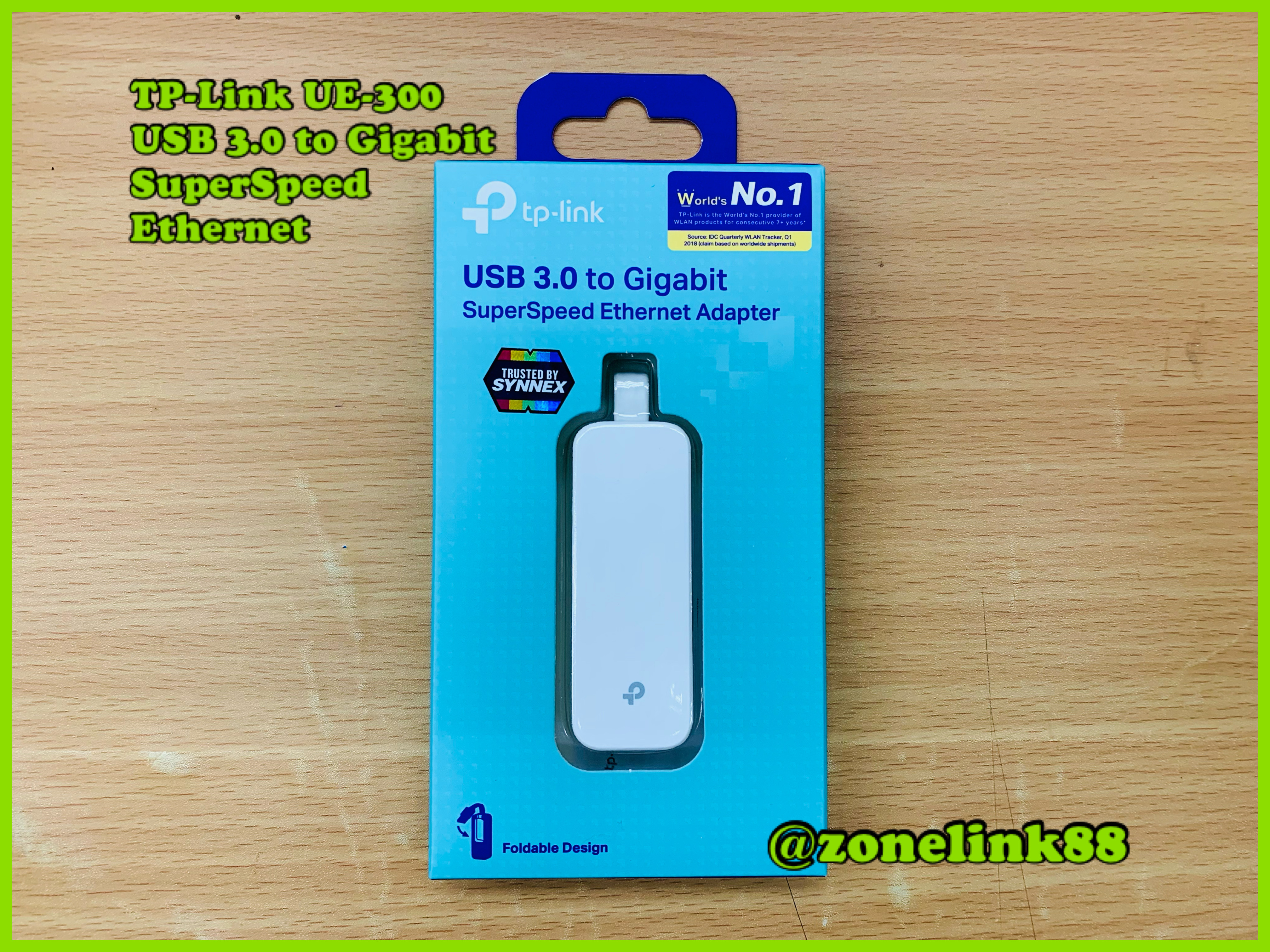 USB 3.0 to Gigabit Ethernet Network Adapter UE300