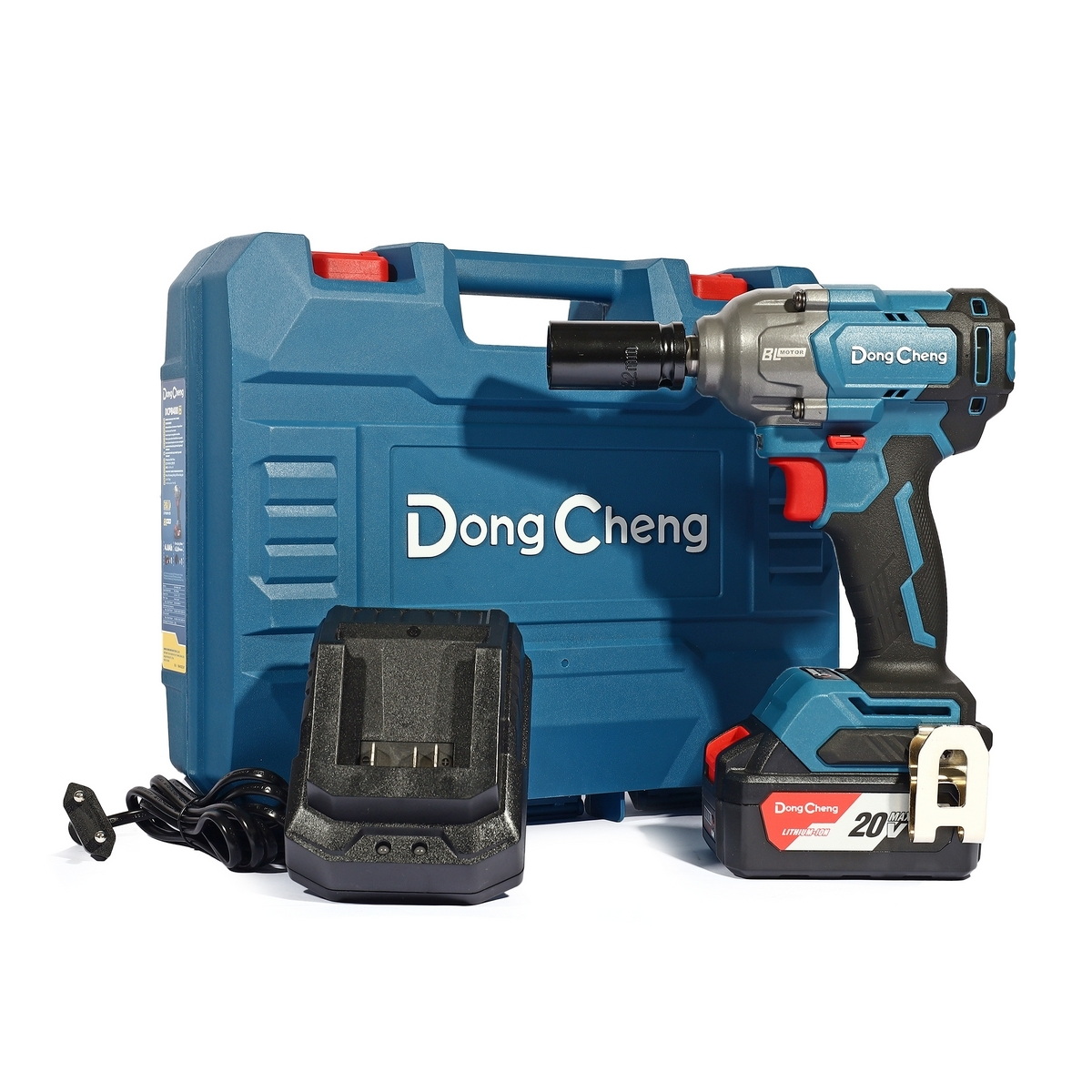 Dong Cheng DCPB488-DM บล็อกไร้สาย 1/2" 488Nm 20V แบตx1