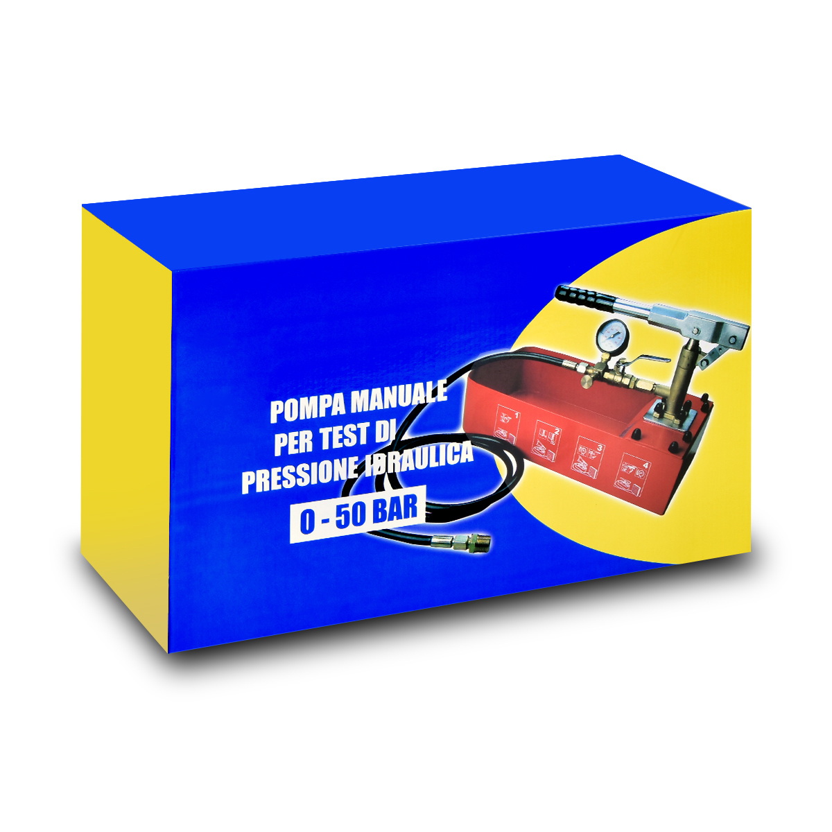 POLO ZD-50 ปั๊มเทสท่อ 2-way ออโต้และมือโยก 50Bar